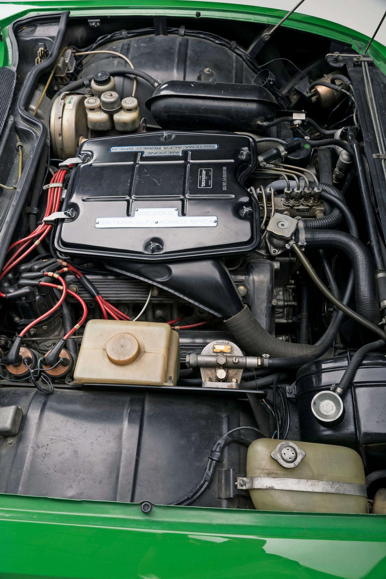 Alfa Romeo Montrealin V8-moottori oli aikakautensa italialainen taidonnäyte.
