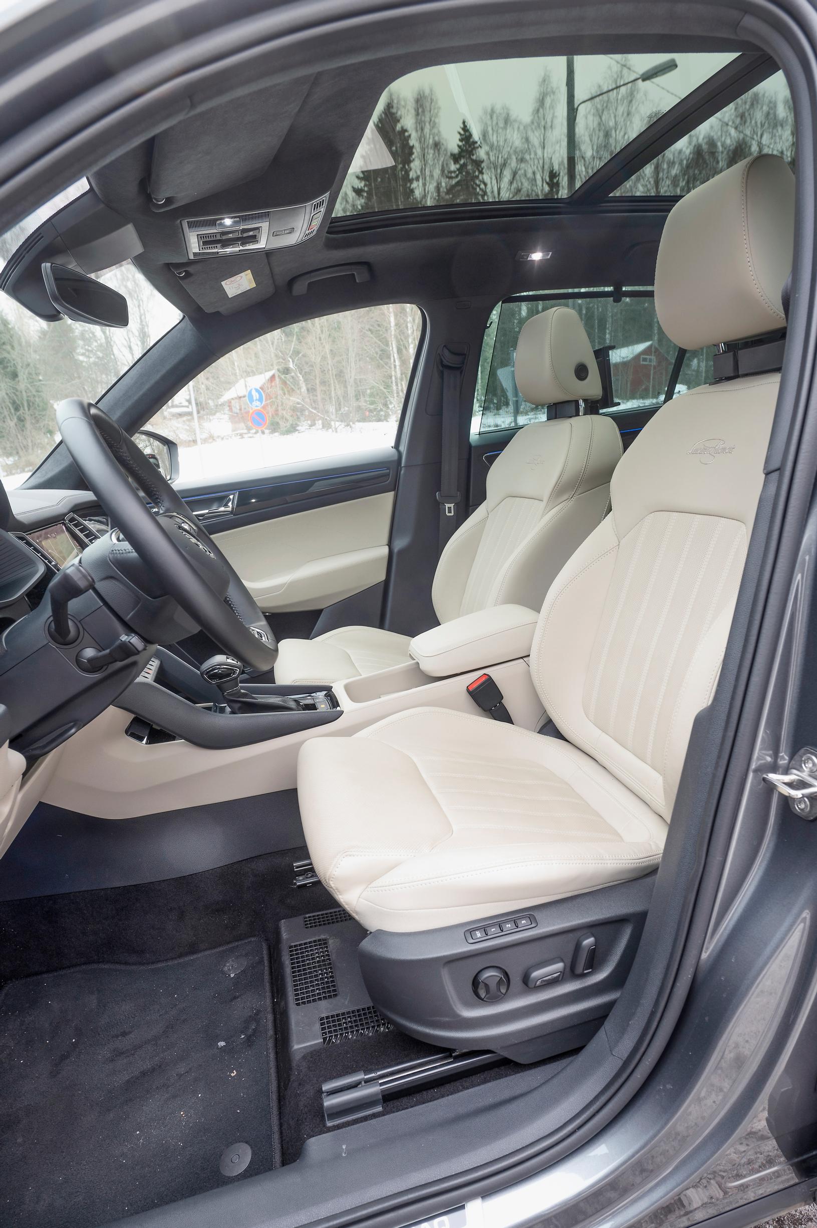 Skoda Kodiaq 2.0 TDI 200 4x4 etupenkit