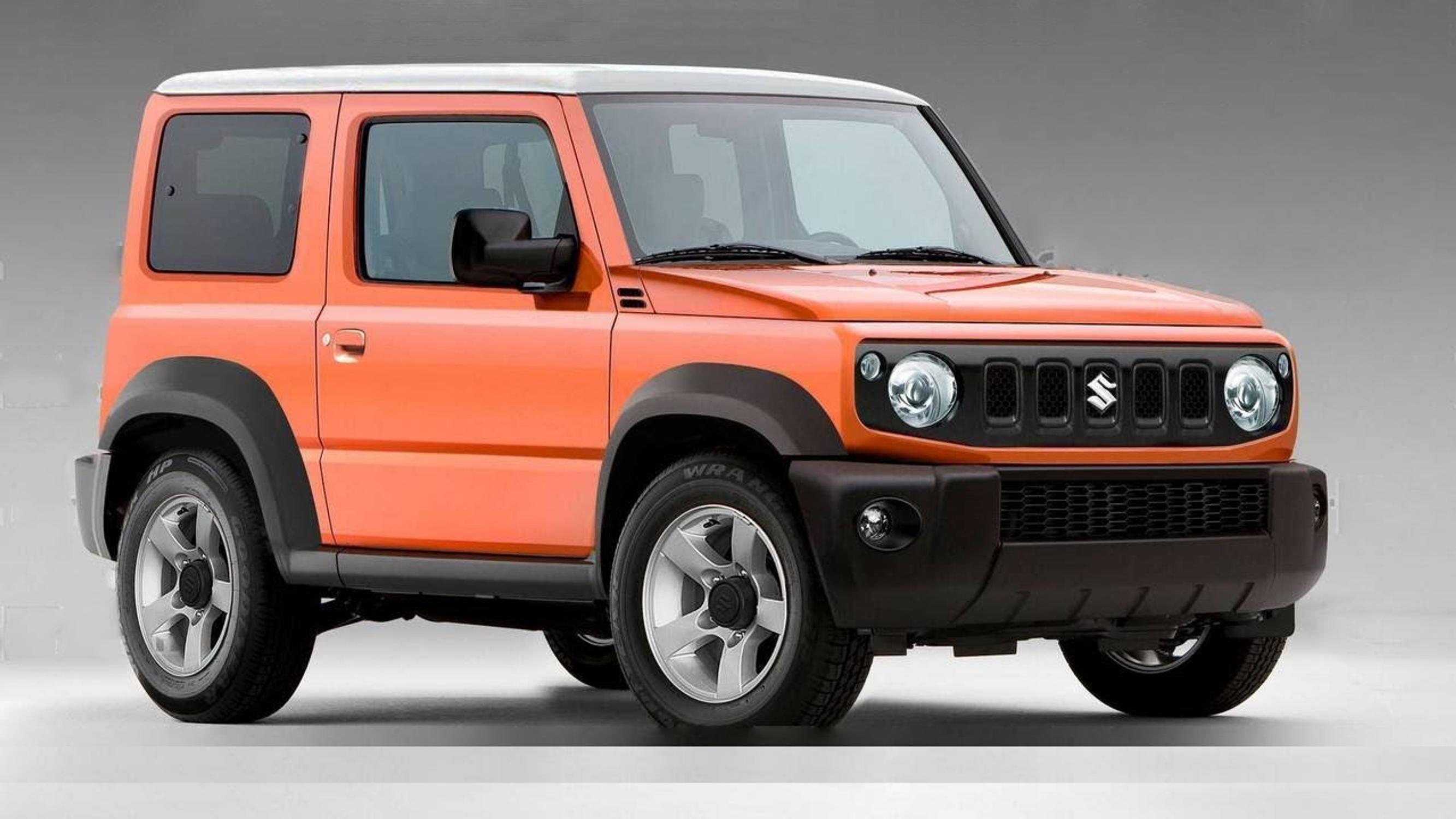 Katso kuvat - Suzuki esitteli uuden entistä kulmikkaamman Jimnyn