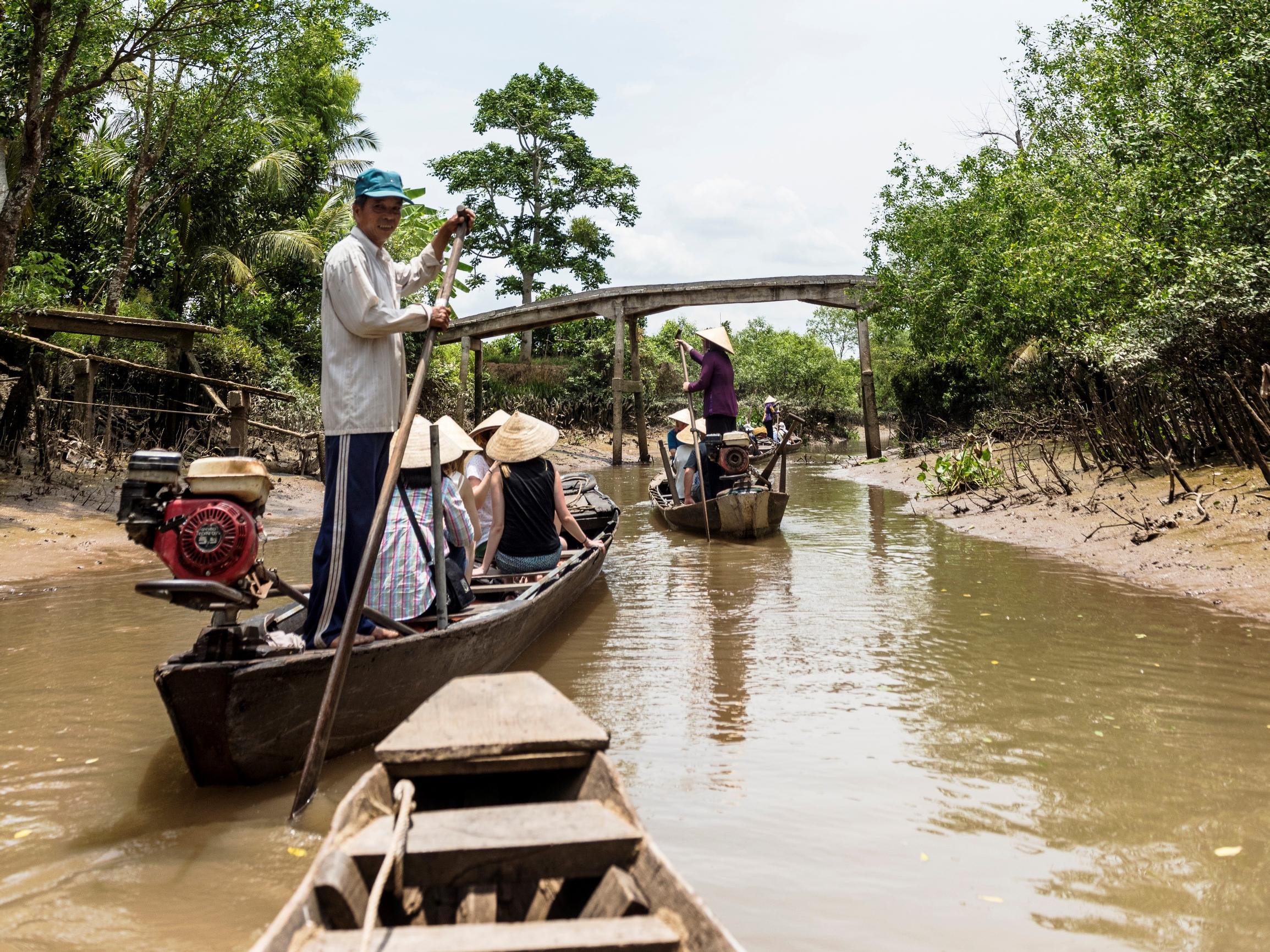 Tämä on Vietnamin kiehtovimpia elämyksiä: retki Mekongjoella ja sen kylissä
