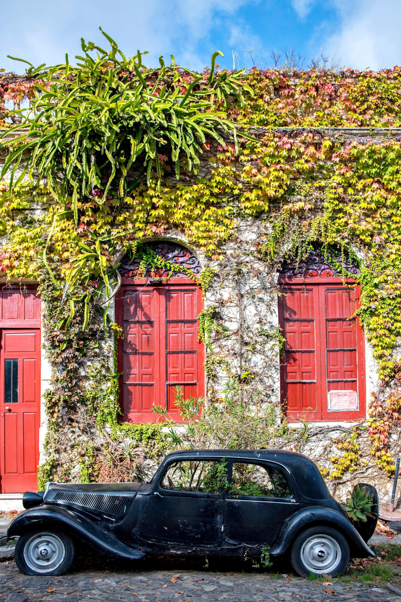 Uruguayn Colonia del Sacramenton kaupungista löytyy menneen ajan charmia: upeaa arkkitehtuuria, aukioita ja antiikkiautoja.