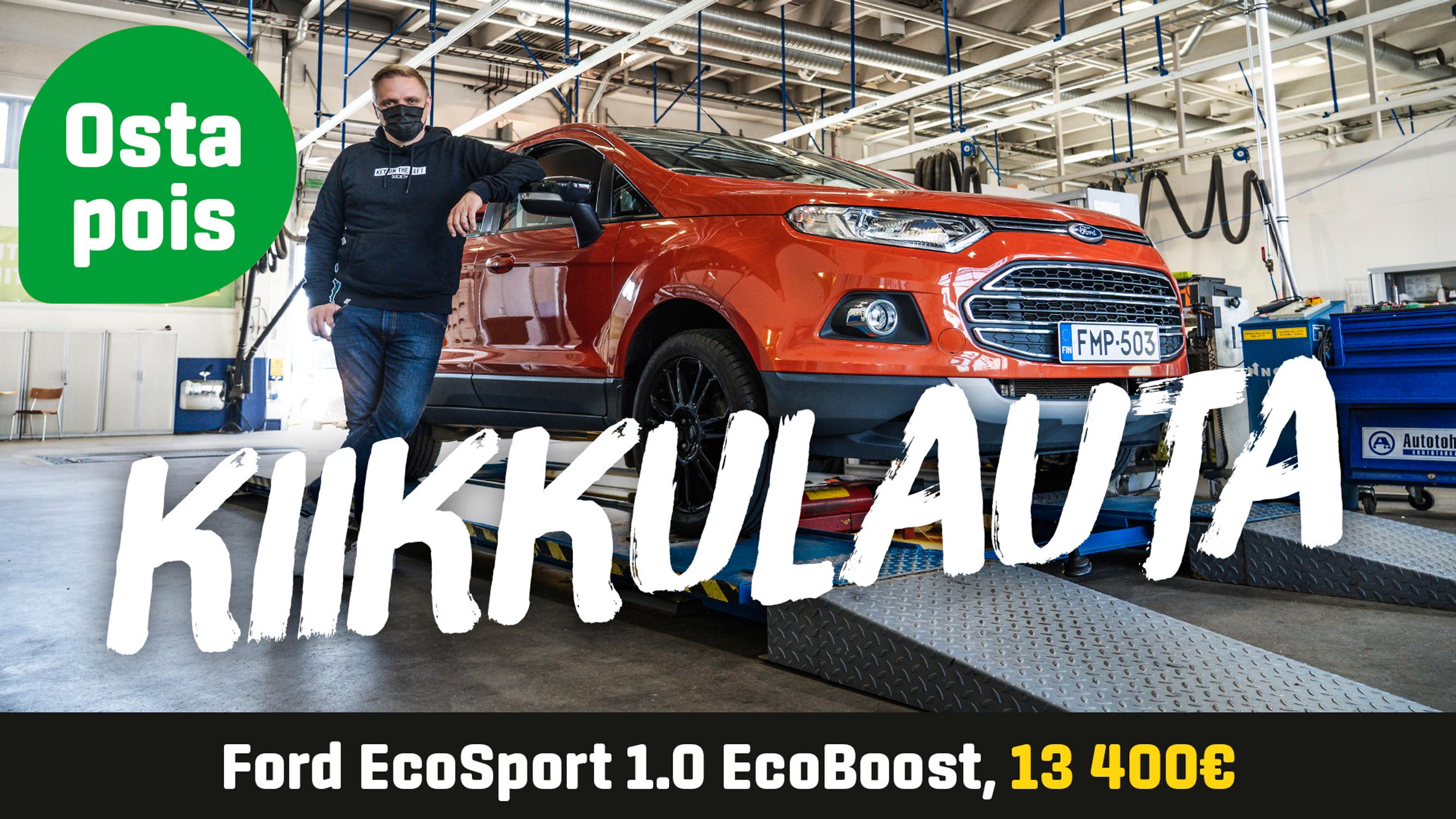Käytetty: Ford EcoSport 1.0 EcoBoost (13 400 €) - Kiikkulauta