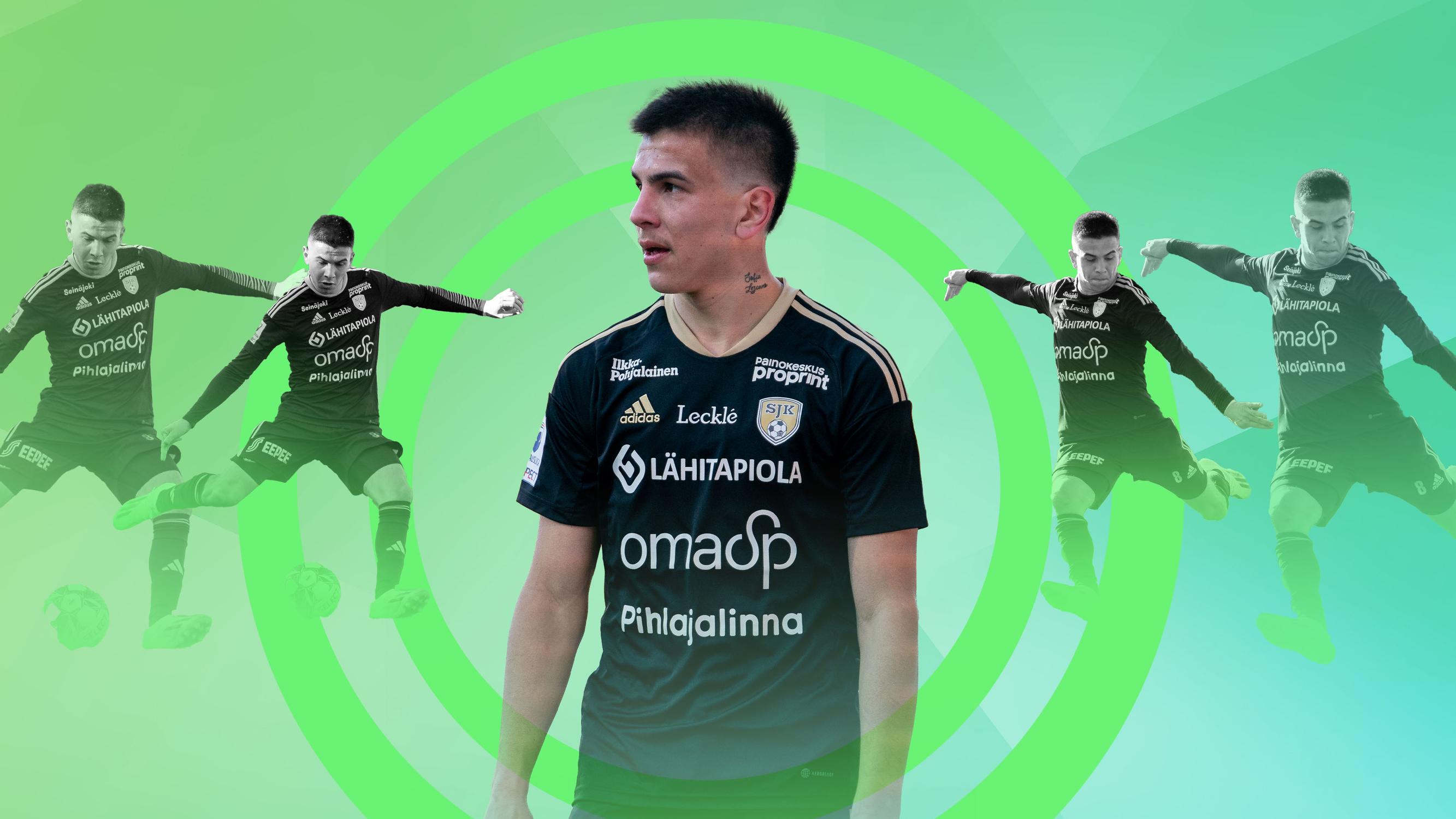 SJK:n Valentin Gasc on noussut Veikkausliigan eliittiin taidoilla, joita Suomi-futiksessa jopa vähätellään