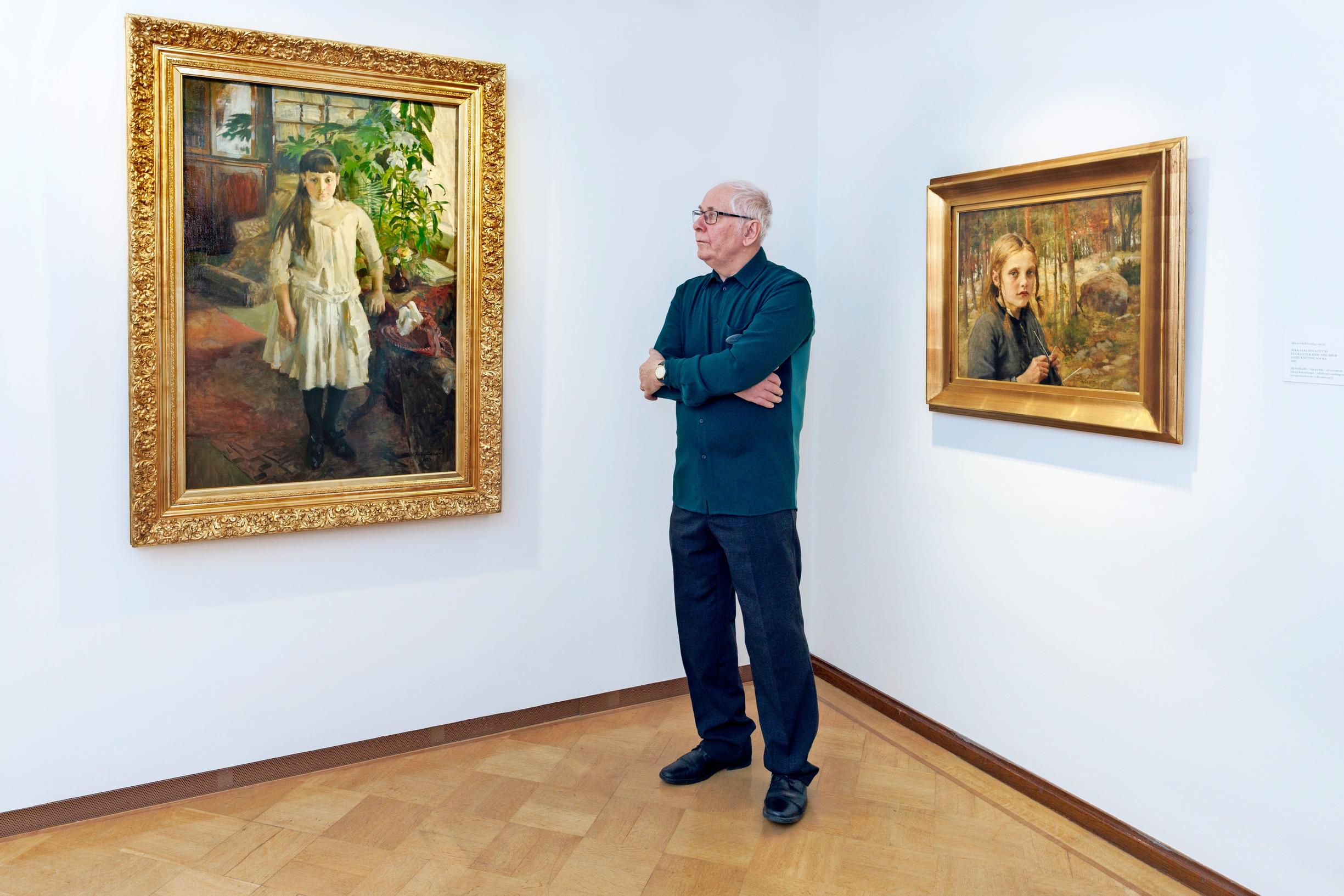 Sissi Serlachius, Akseli Gallen-Kallela.