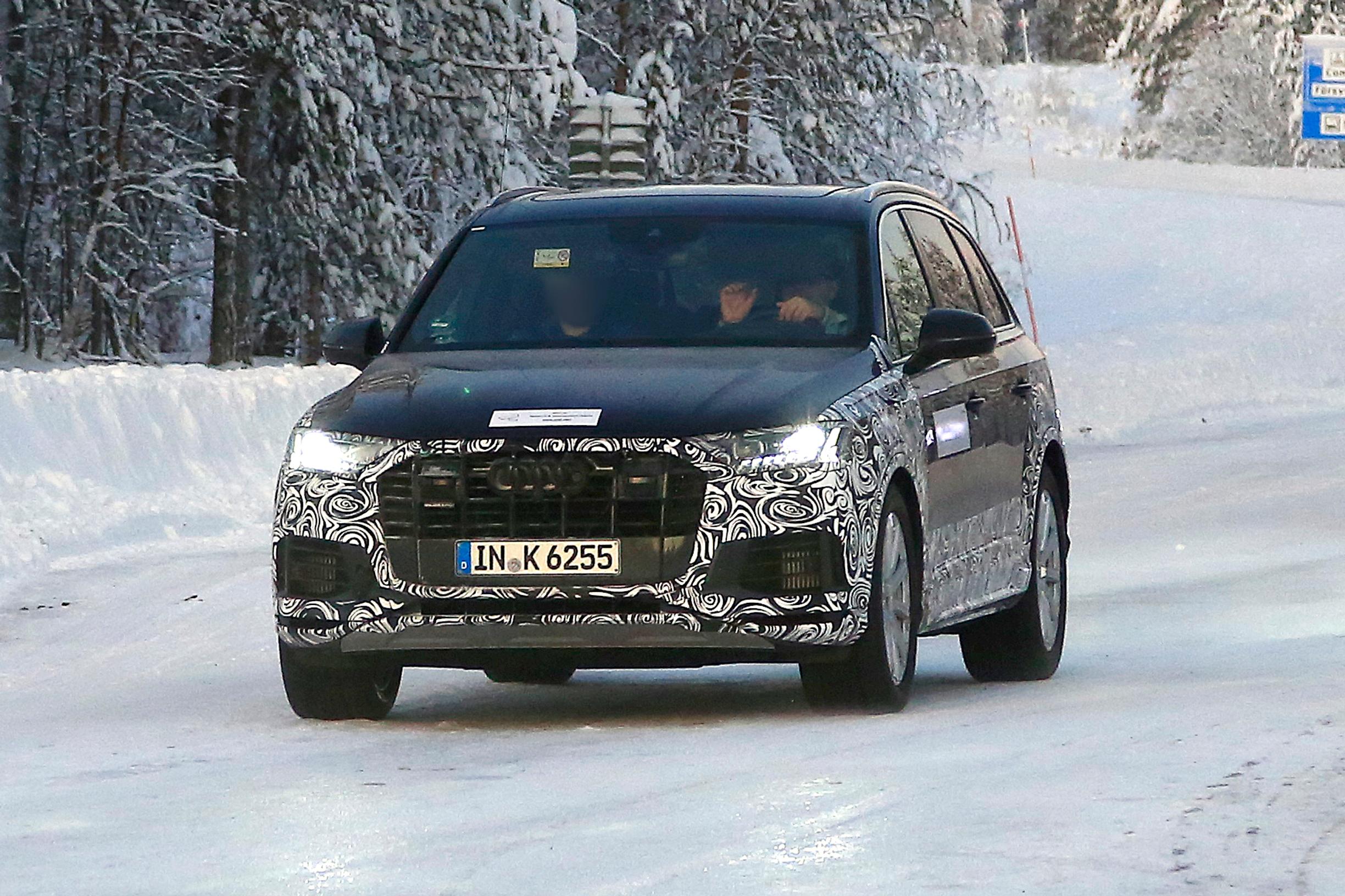 Salakuvissa Audi Q7:n kasvojenkohotus