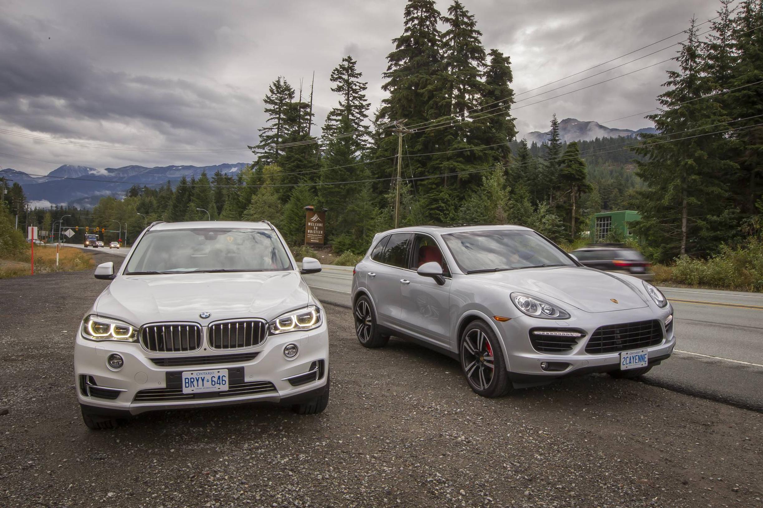 Vertailussa BMW X5 ja Porsche Cayenne – tilaa ja sporttisuutta