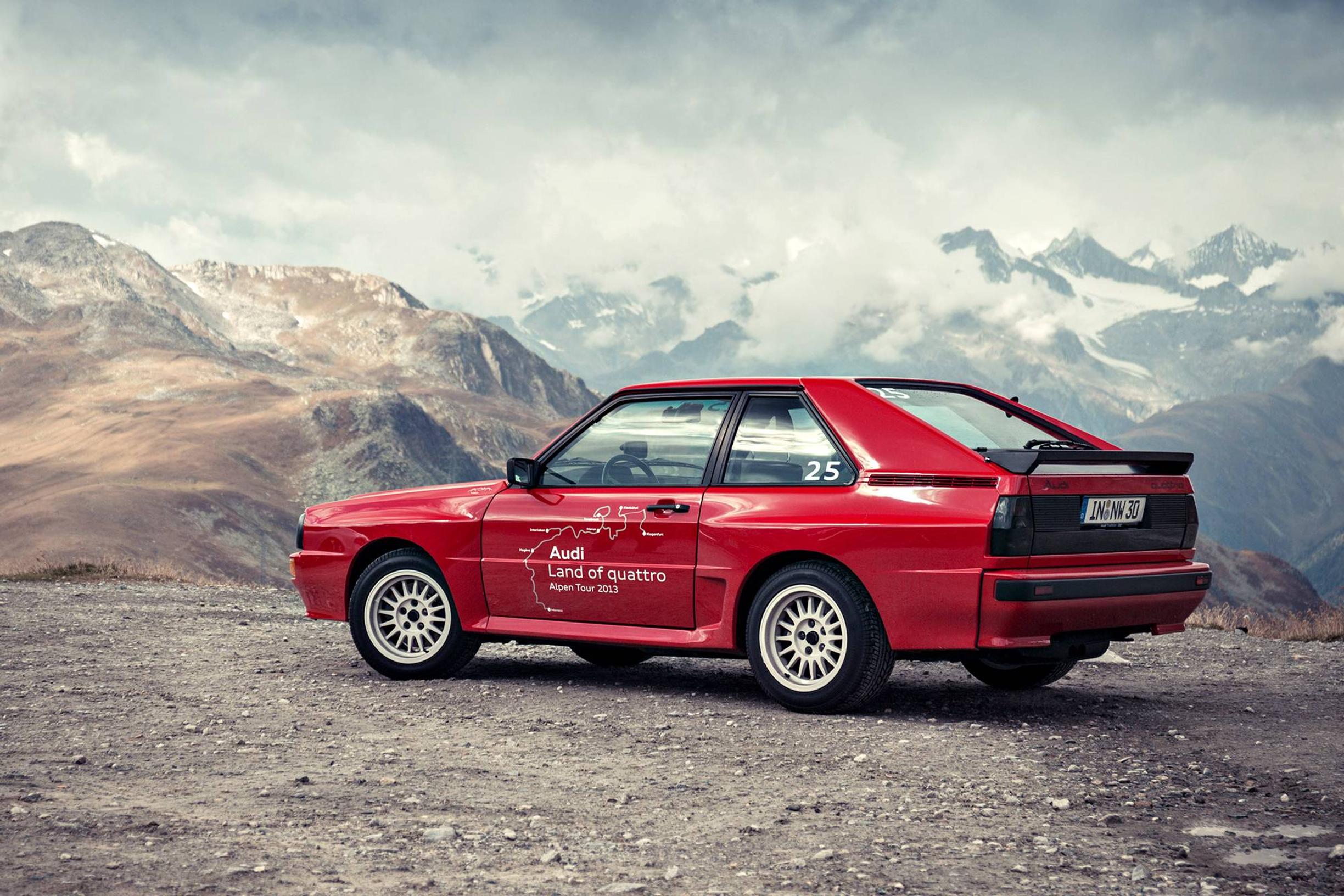 Audi Quattro – idea Lapin lumilta
