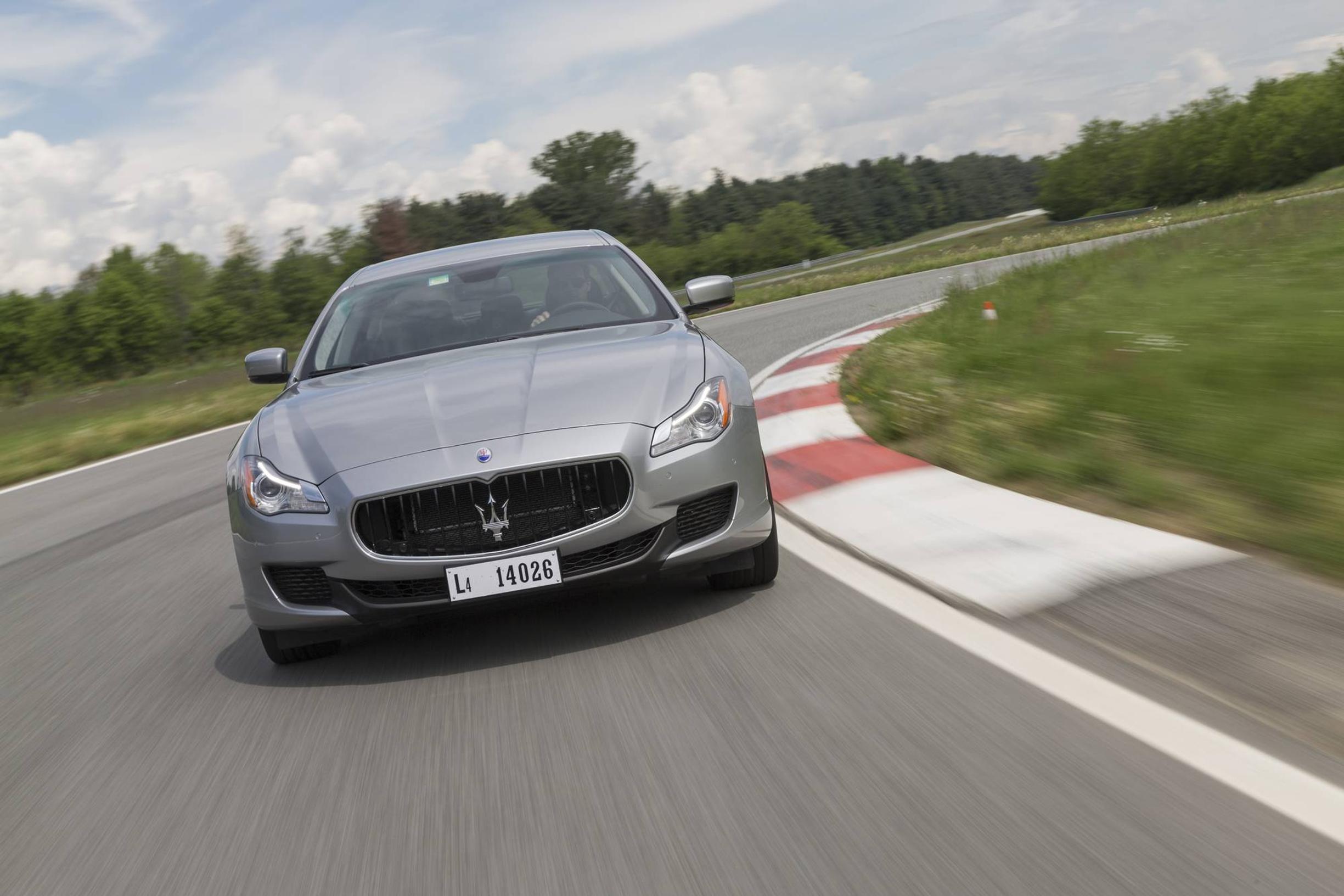 Koeajossa uusi Maserati Quattroporte