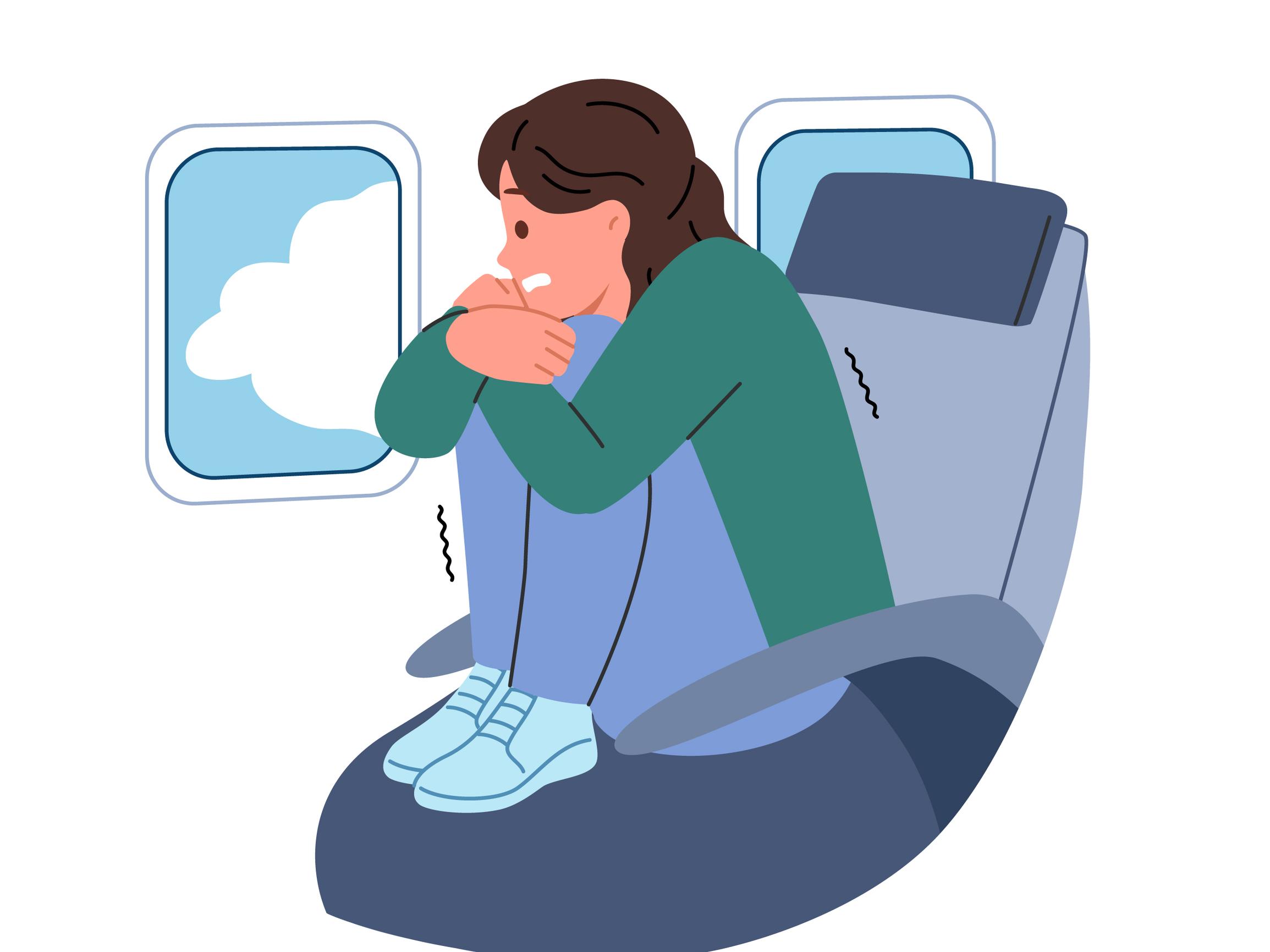 Kärsitkö lentopelosta? – Viisi vinkkiä, joilla rauhoitat hengityksesi ja pysäytät kauhuajatukset