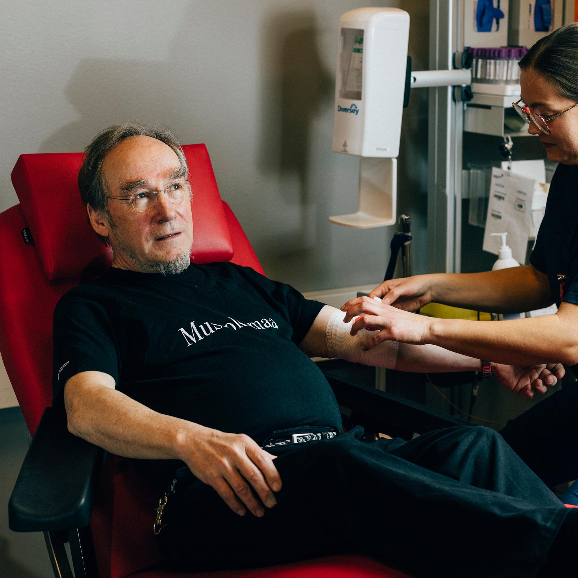 Lauri Rinta-Kanto luovutti verta 231 kertaa, kunnes oli pakko lopettaa – ”Siitä tulee joka kerta hyvä mieli”