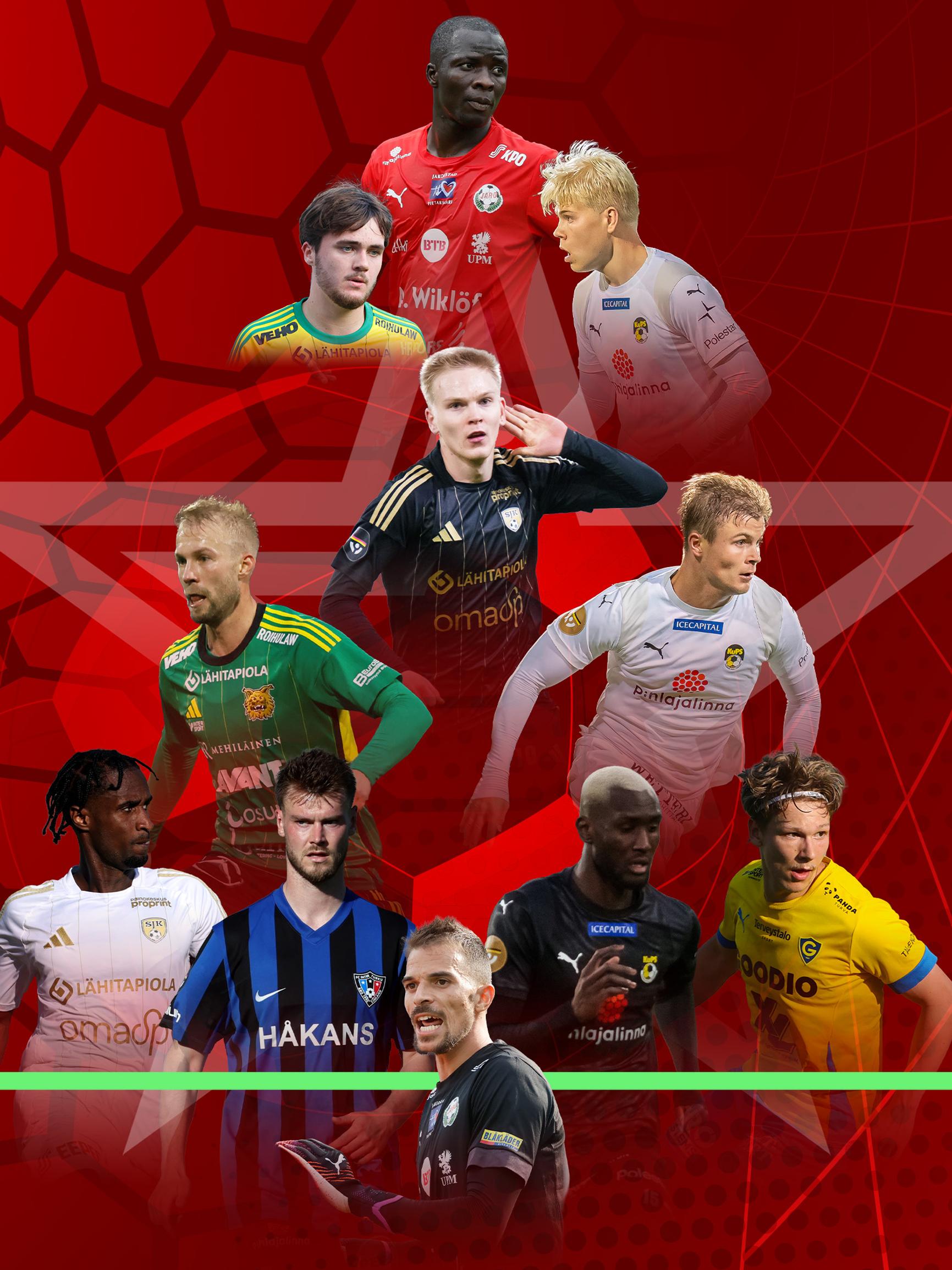 Tässä on Veikkausliigan tähdistökentällinen – ”Koko sarjan ykköspelaaja” 