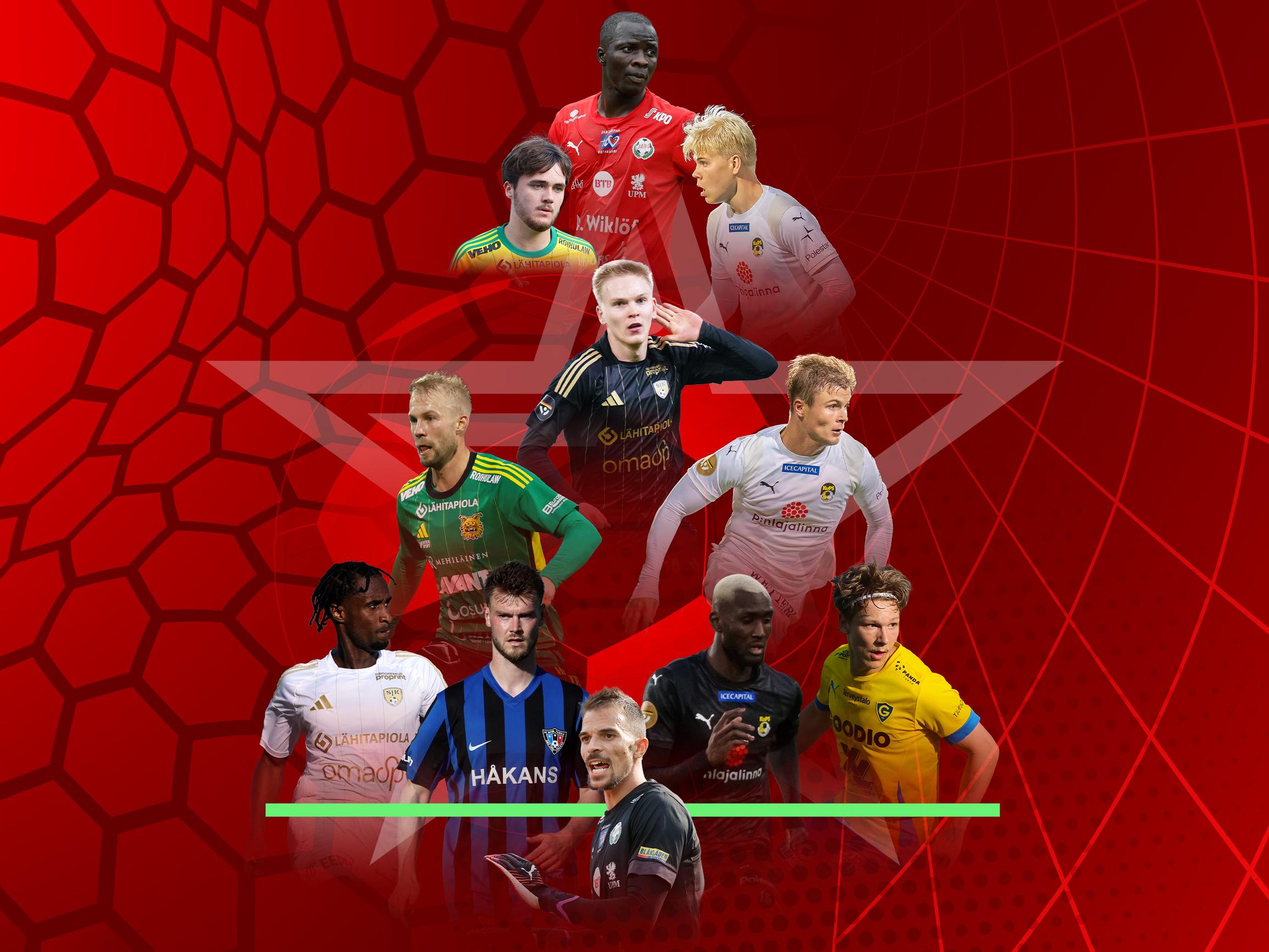 Tässä on Veikkausliigan tähdistökentällinen – ”Koko sarjan ykköspelaaja” 