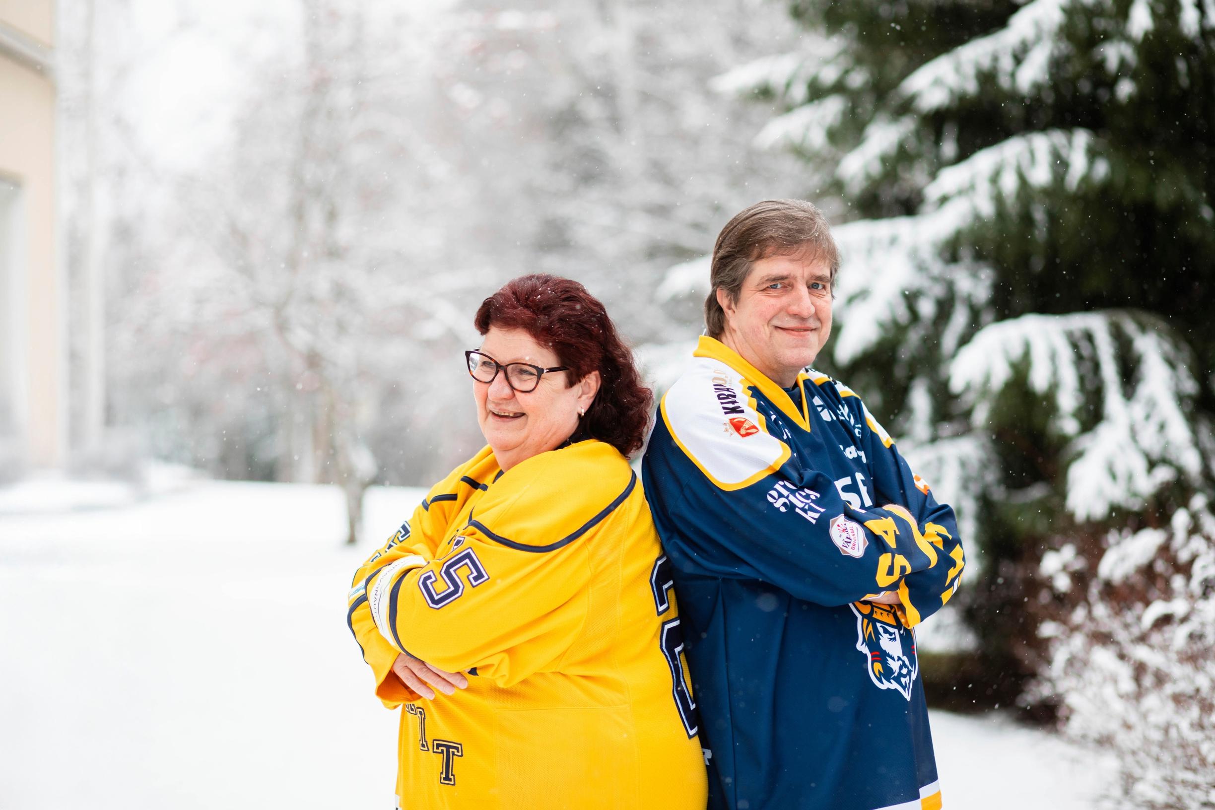 Mikkeliläiset Peku ja Tiia ovat niin hyviä ystäviä, että heitä luullaan jatkuvasti pariskunnaksi