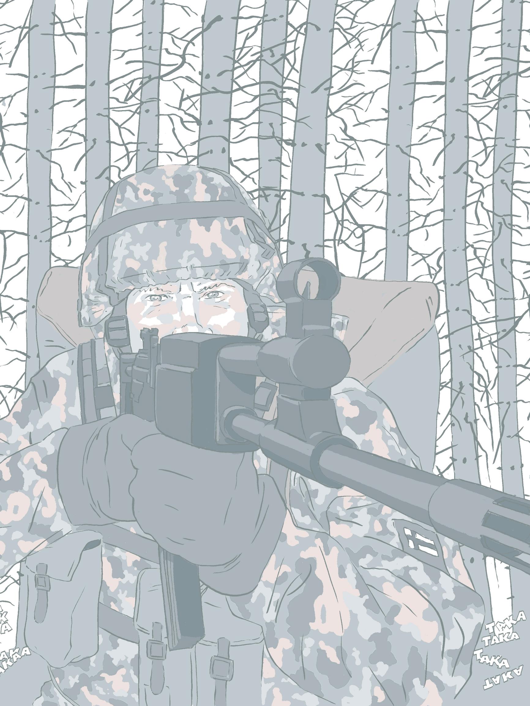 Toimittaja selvitti, missä joukoissa taistelisi sodan ajan armeijassa – Mutta miksi sotaa kammoksuva tarttuisi rynnäkkökivääriin?