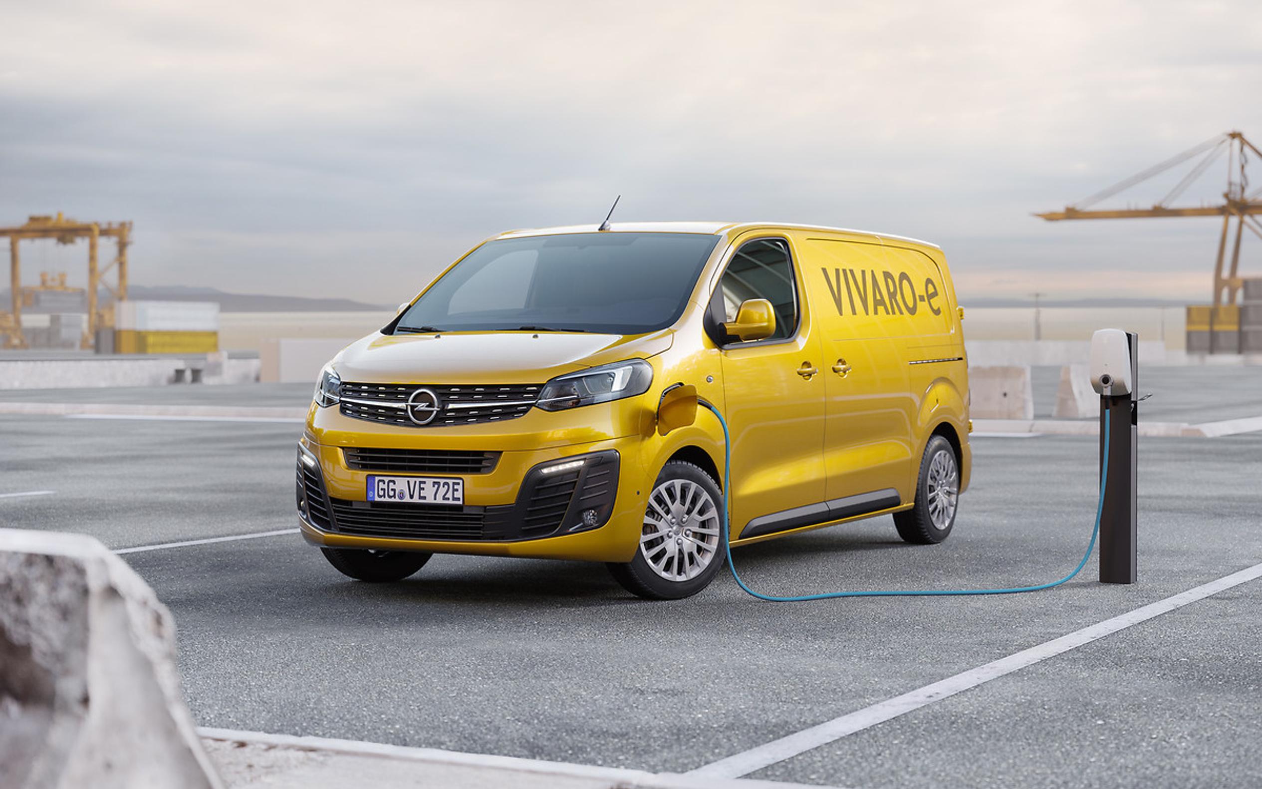 Täyssähköinen Opel Vivaro-e markkinoille vuonna 2020