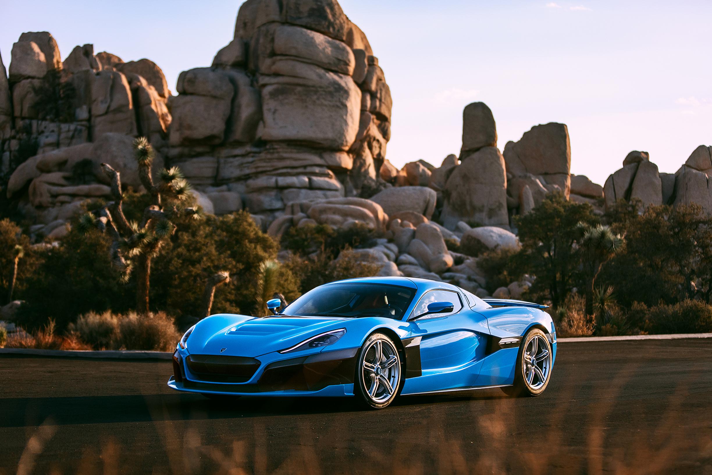 Katso kuvat – Rimac julkisti uuden järisyttävän täyssähköisen hyperautonsa