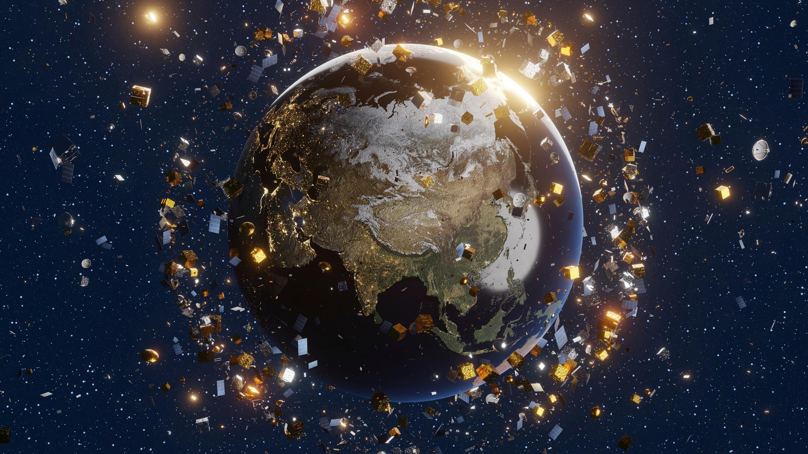 Kiertorata Maapallon ympärillä täyttyy romusta ja satelliiteista – Vuonna 2030 maata kiertää ehkä jo sata tuhatta satelliittia