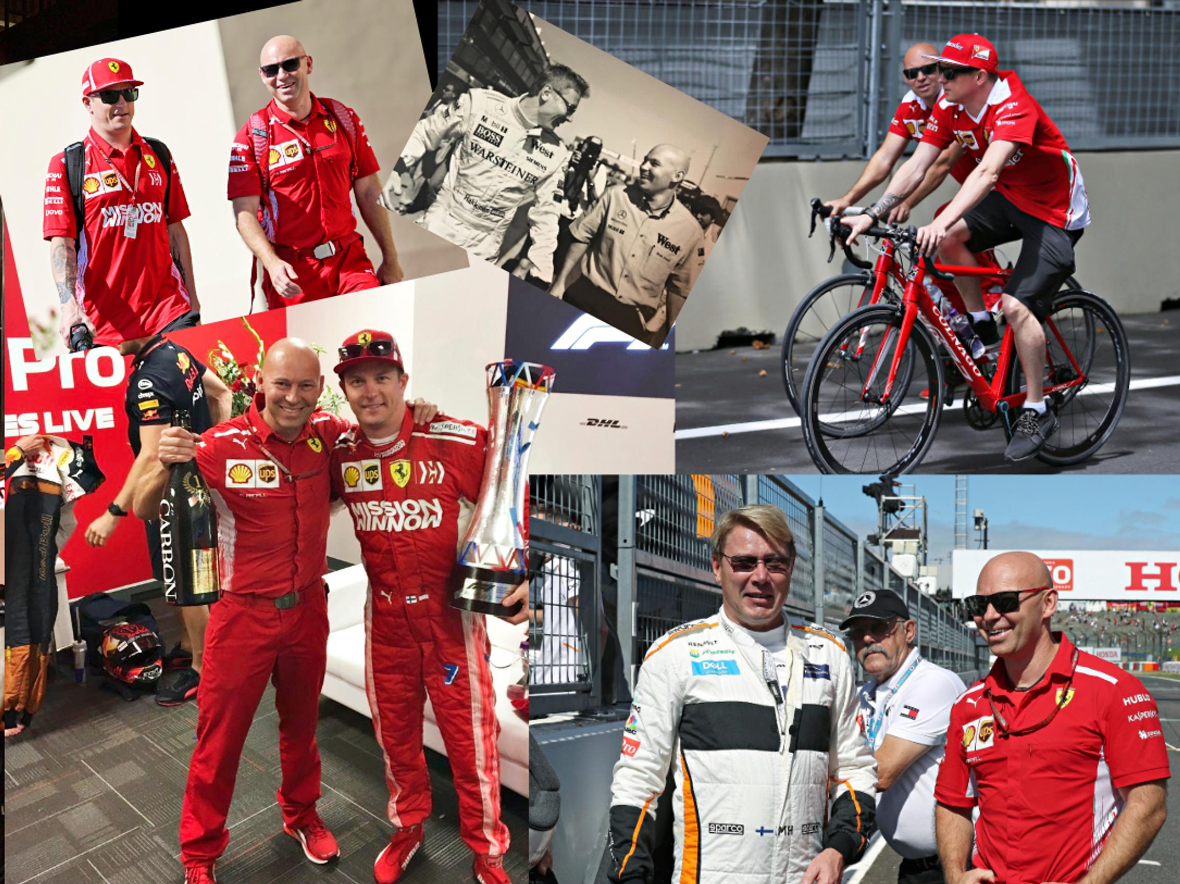 Mark Arnall paljastaa, millaista on työskennellä Kimi Räikkösen ja Mika Häkkisen kuntovalmentajana