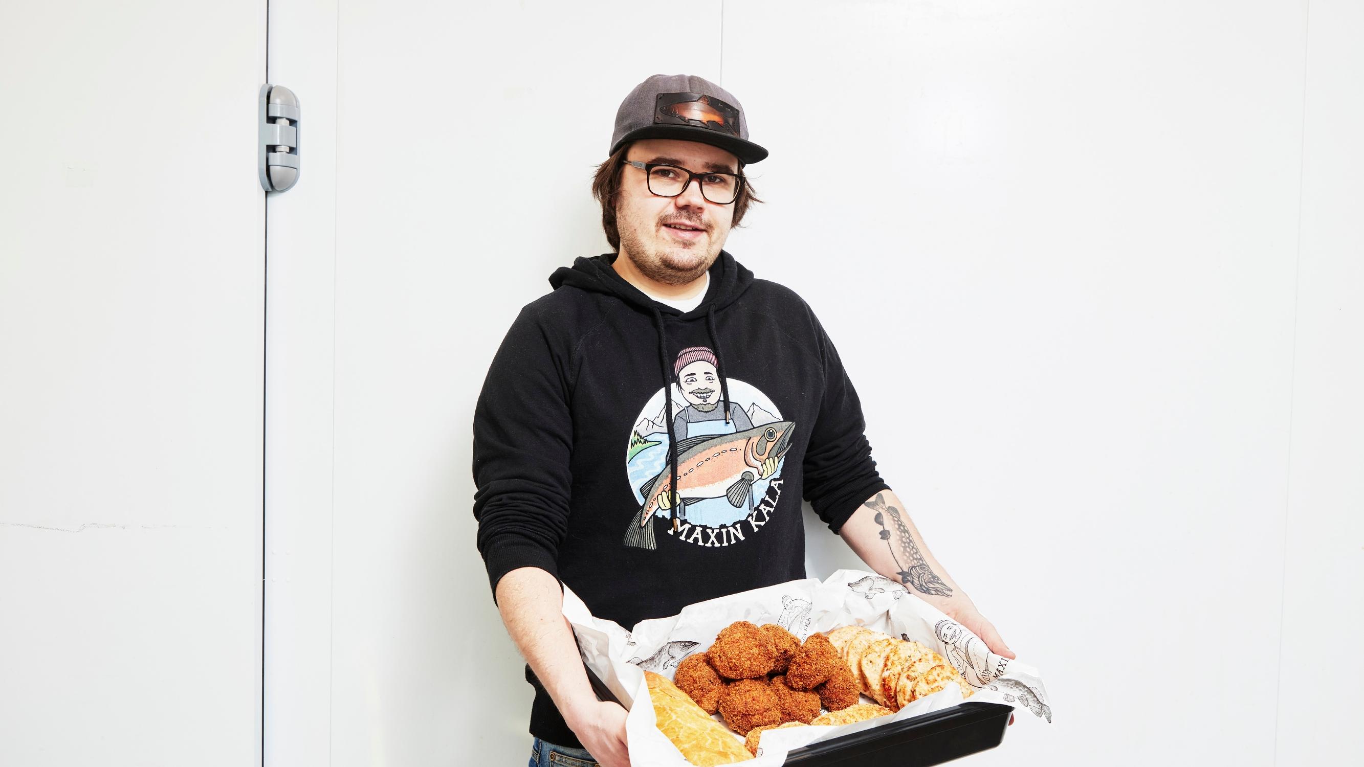 Ruokavaikuttaja: Max Grönholm perusti 26-vuotiaana kalakaupan Espoon Kauklahteen suurena tavoitteenaan saada suomalaiset syömään muutakin kuin lohta