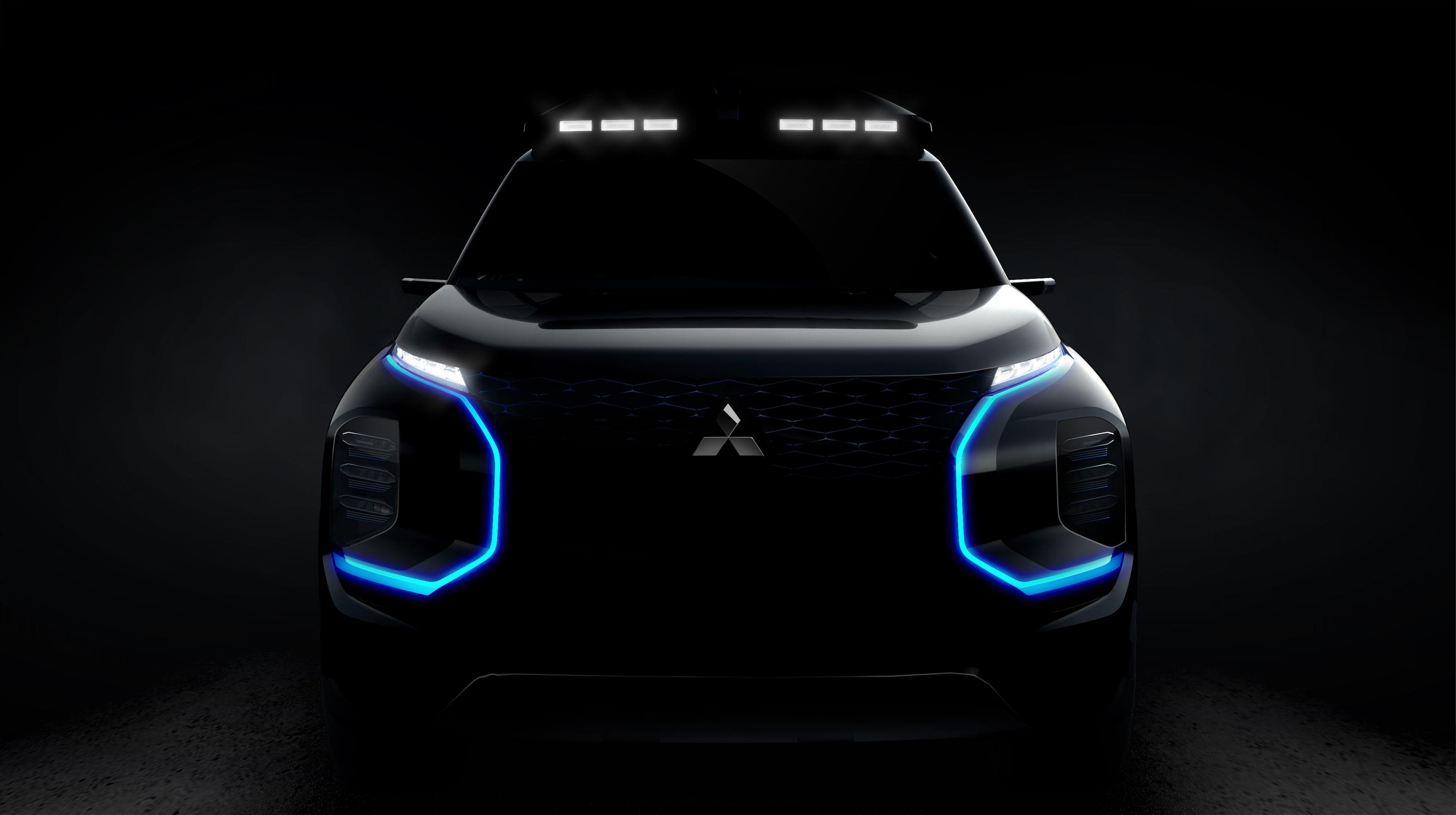 Mitsubishi esittelee Genevessä uuden konseptimaasturin - katso tiiserikuva