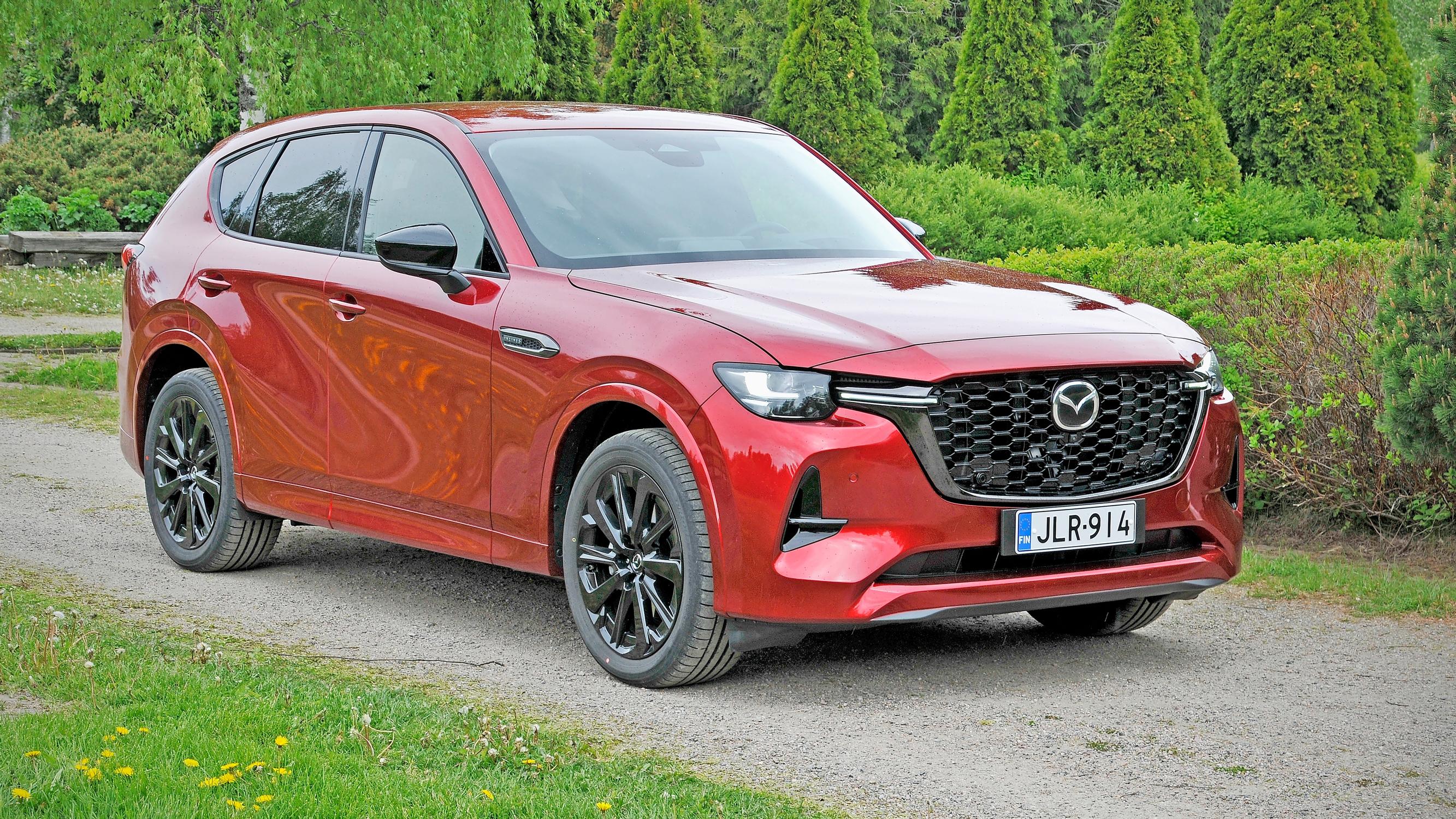 Mazda CX-60 – Harvinaista herkkua tänä päivänä on 3,3 litran dieselmoottori – Uusi Mazda on vanttera voimapussi