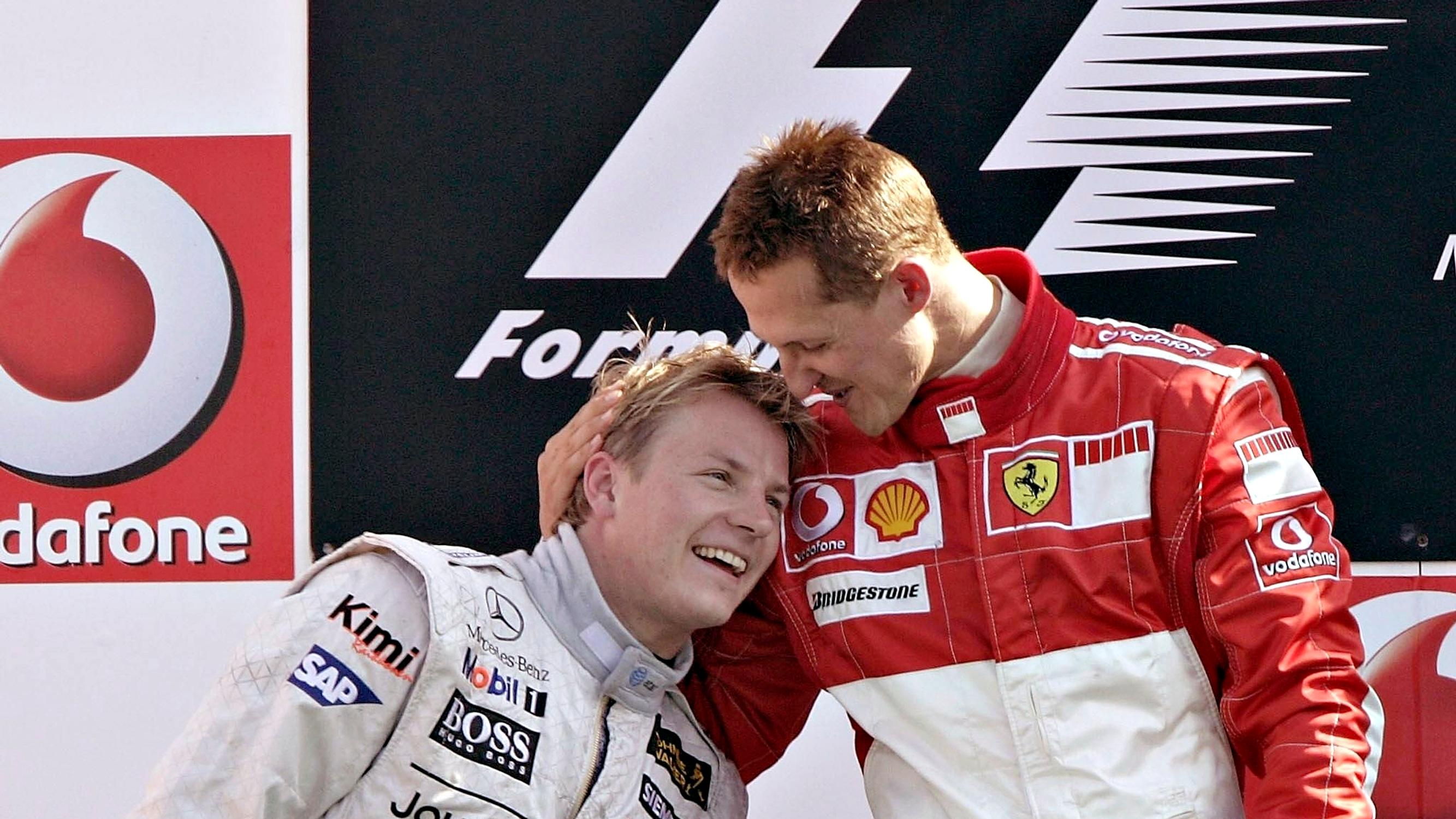 Kimi Räikkönen muistelee: tällaista oli kilpailla Schumacheria ja Häkkistä vastaan – "Se oli hienoa aikaa"