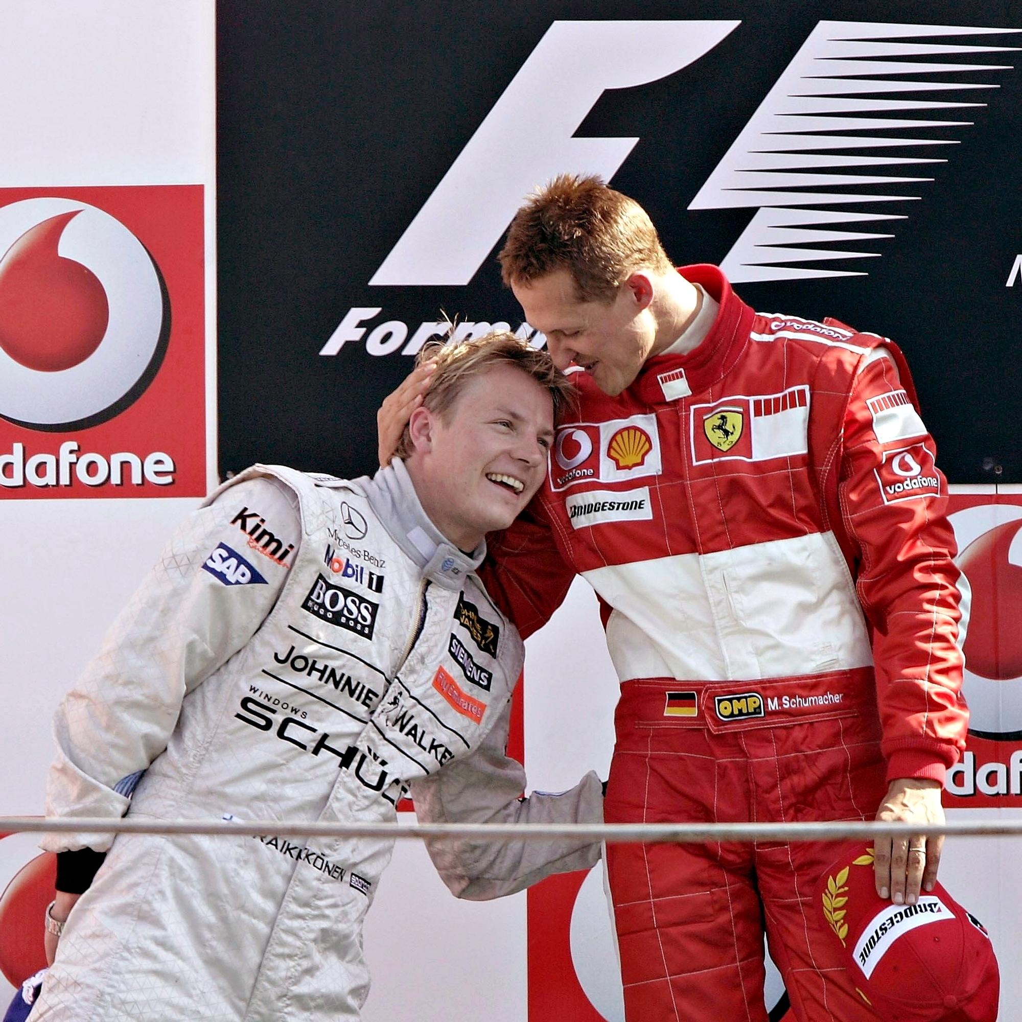 Kimi Räikkönen muistelee: tällaista oli kilpailla Schumacheria ja Häkkistä vastaan – "Se oli hienoa aikaa"