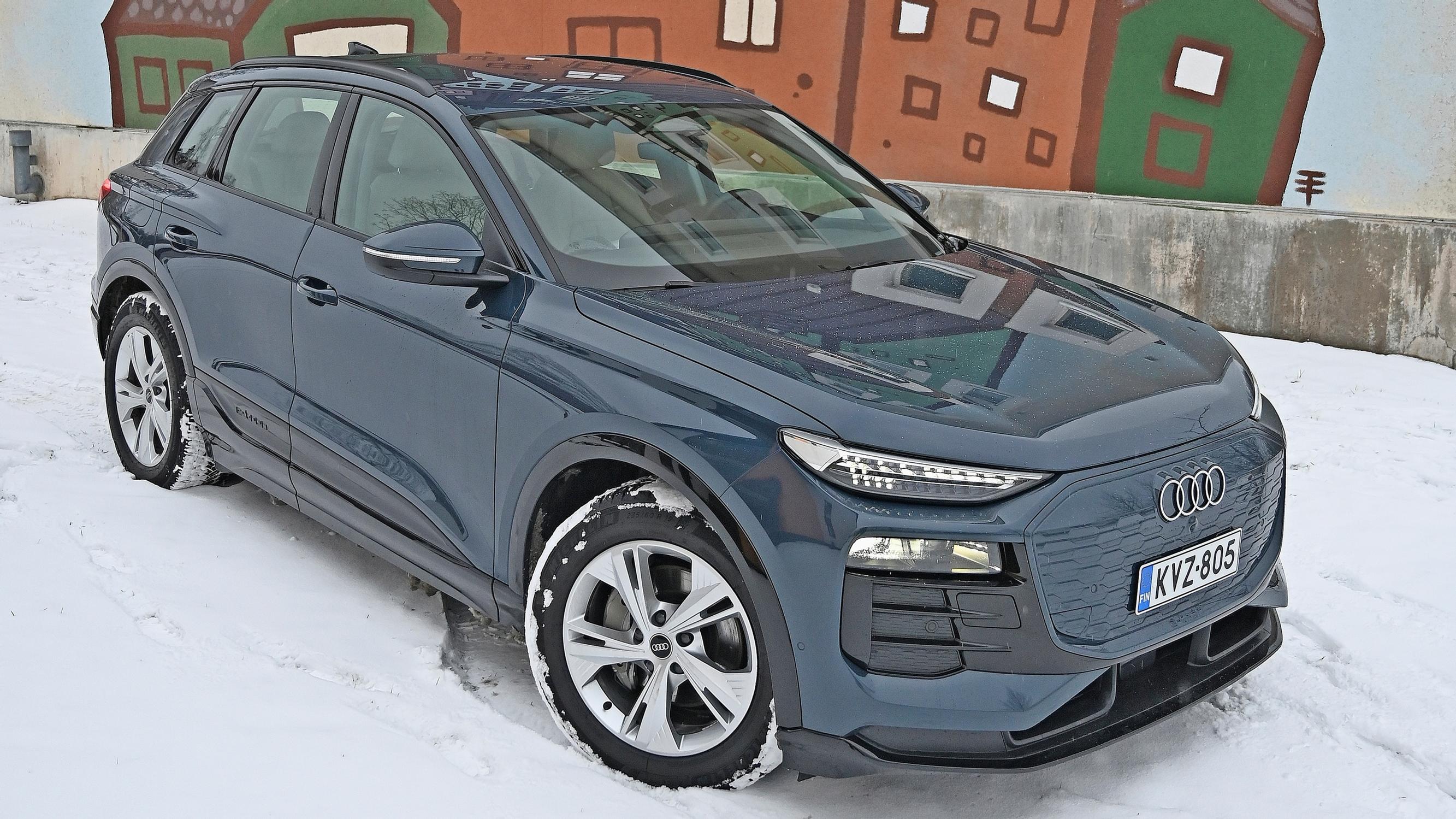Audi Q6 e-tron – Premium-ryhmässä isolla rahalla operoimaan tottuneelle täyssähköinen neliveto Q6 quattro sopii kuin nenä päähän