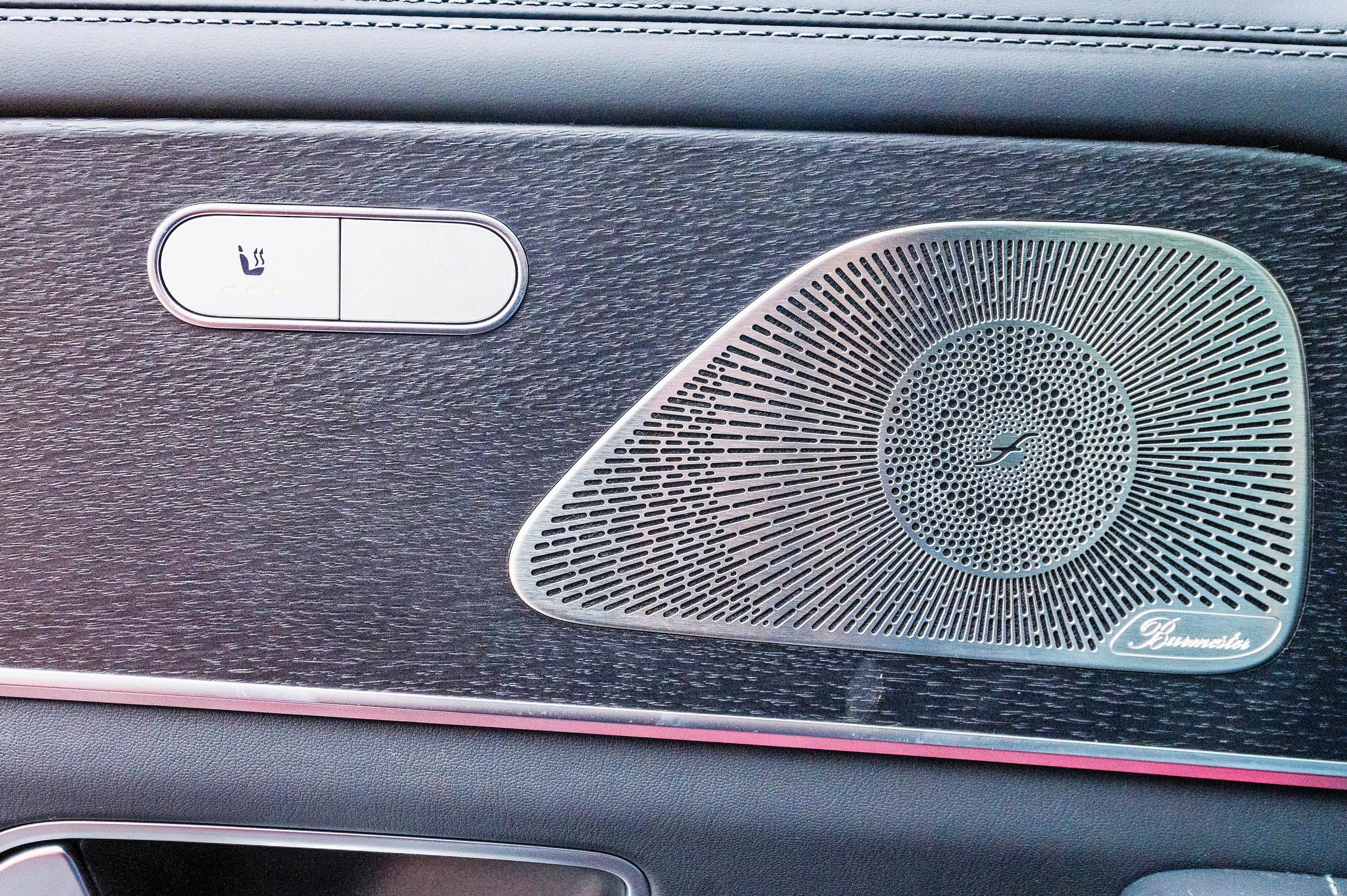Mercedes-Benz GLE:n musiikista vastaa Burmester.