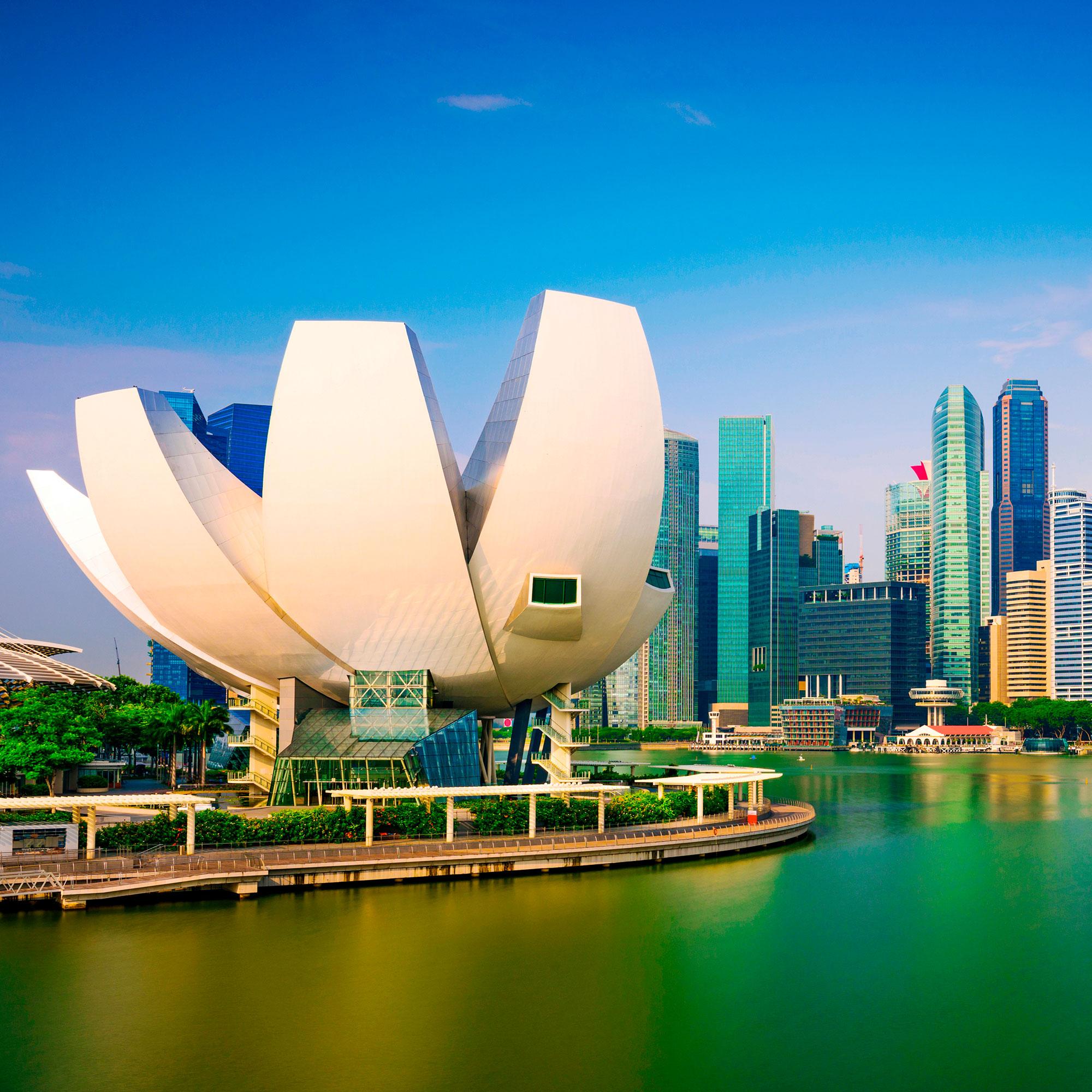 Singapore - Aasian makuja avaruusajan kulisseissa