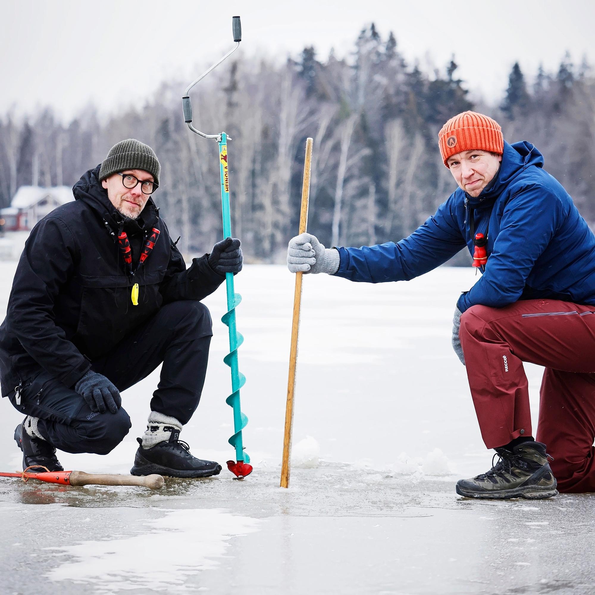 ”Jokainen hukkuminen on turha" – Jää yllättää aina – vahvuus ja ominaisuudet voivat vaihtua metrin tai kahden matkalla