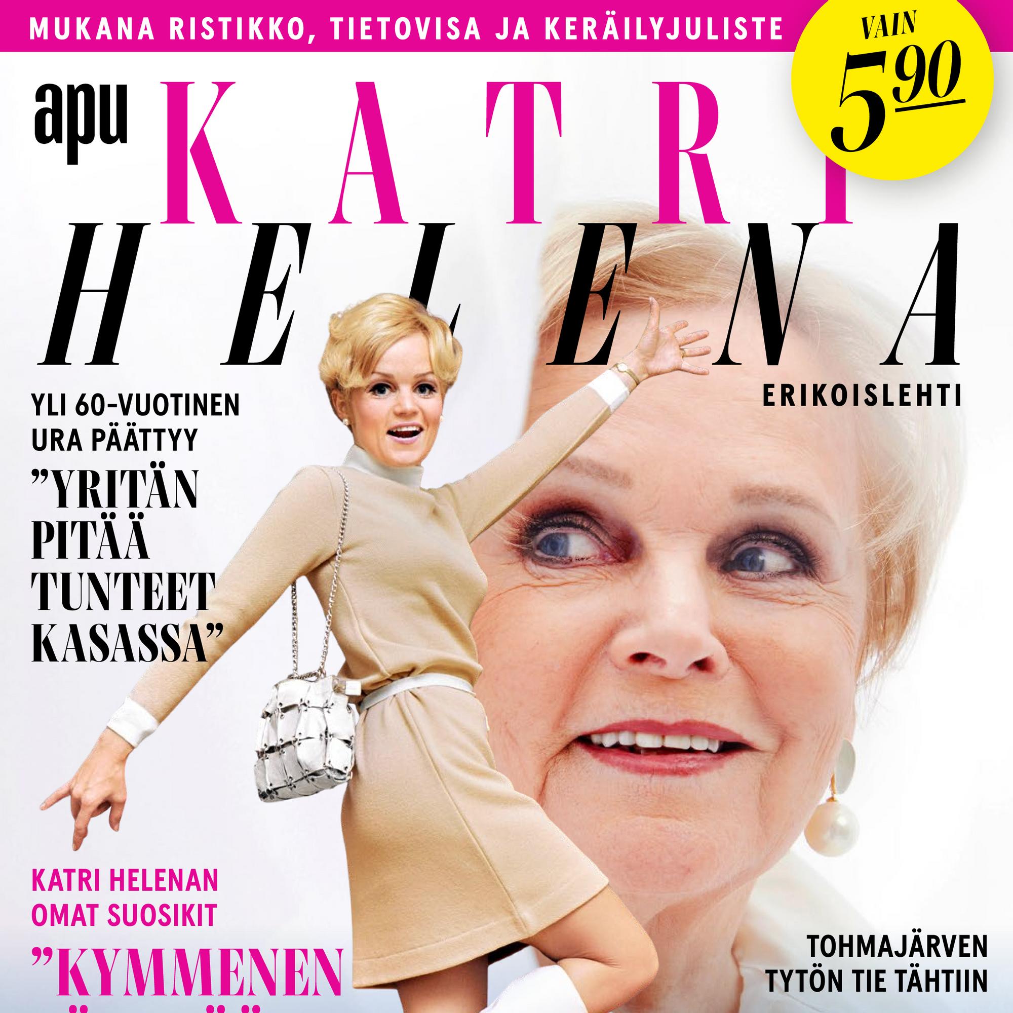 Kaikkien aikojen Katri Helena -lehti – Avun upea erikoislehti nyt myynnissä!