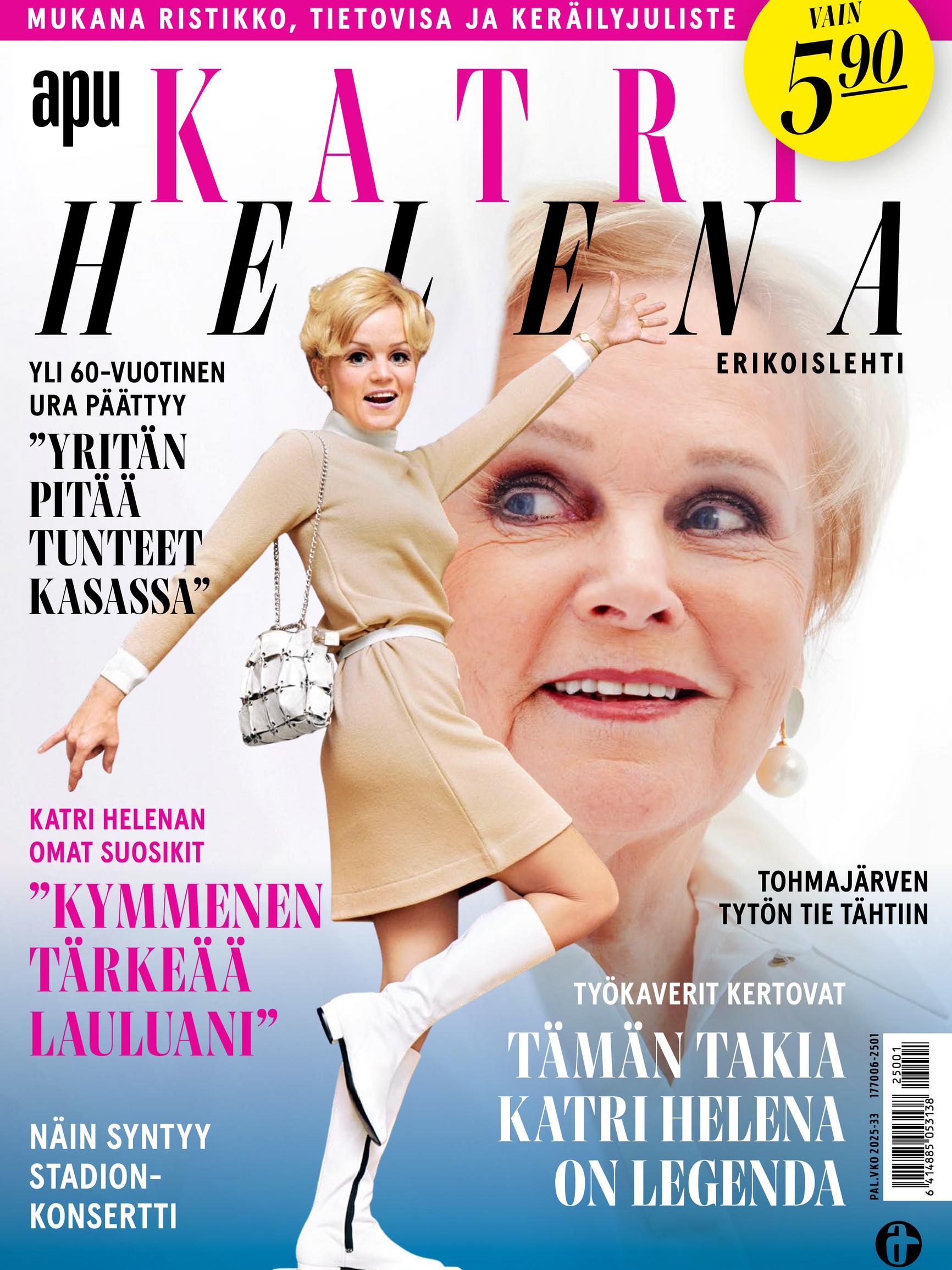Kaikkien aikojen Katri Helena -lehti – Avun upea erikoislehti nyt myynnissä!