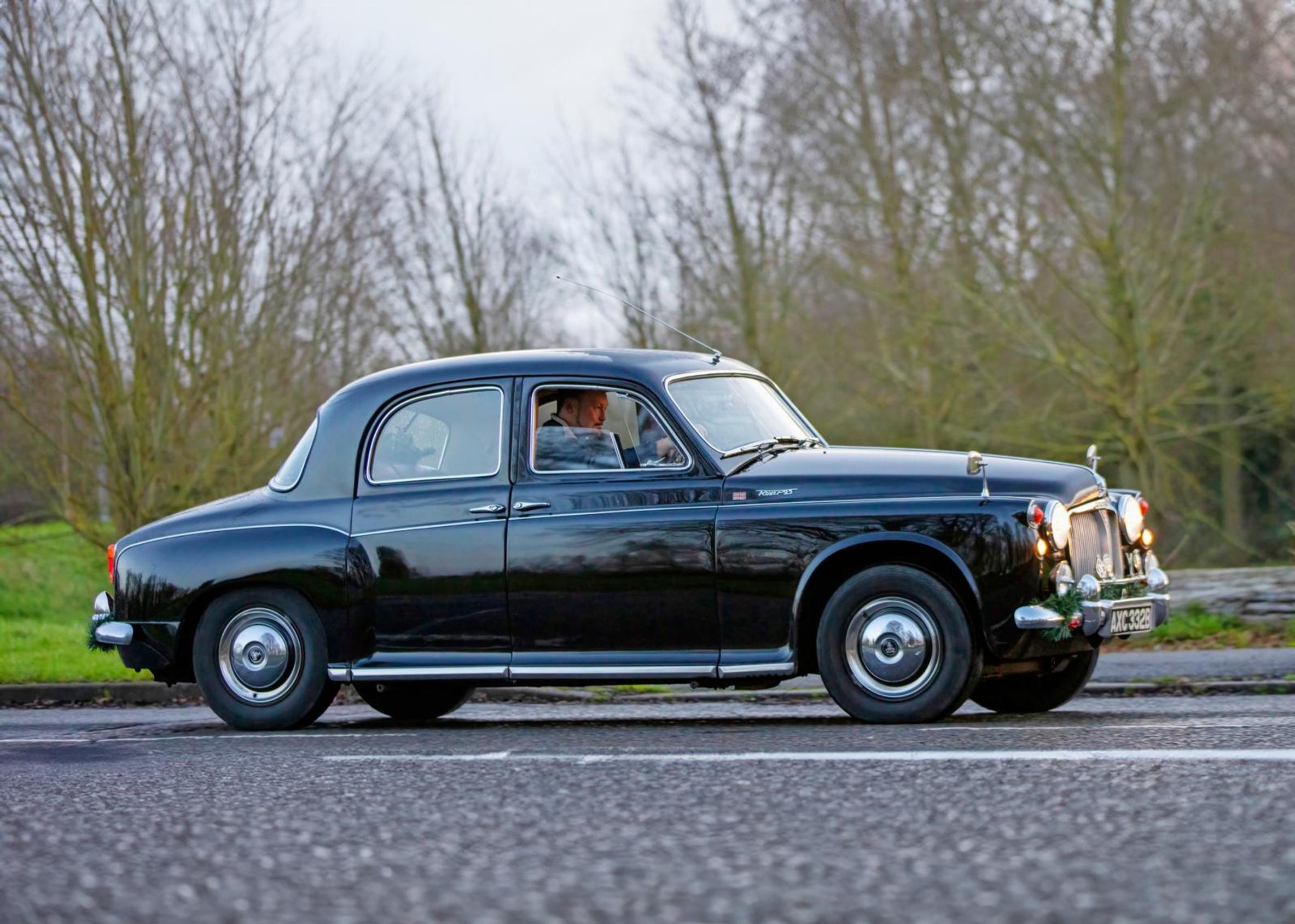Rover P4 oli tuotannossa vuosina 1949-1959.