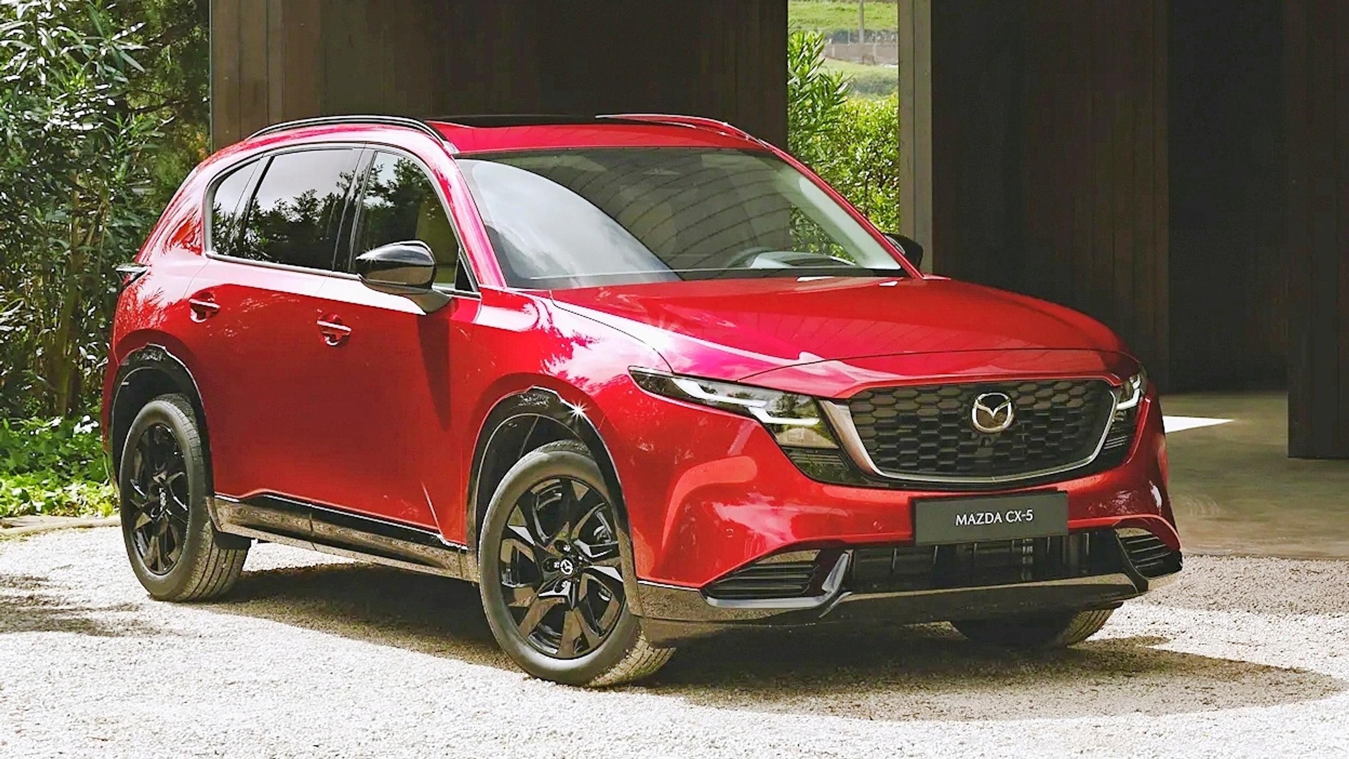 Mazda esitteli täysin uuden CX-5:n – Pituus kasvoi, tavaratila laajeni ja ohjaamoon tuli jättinäyttö
