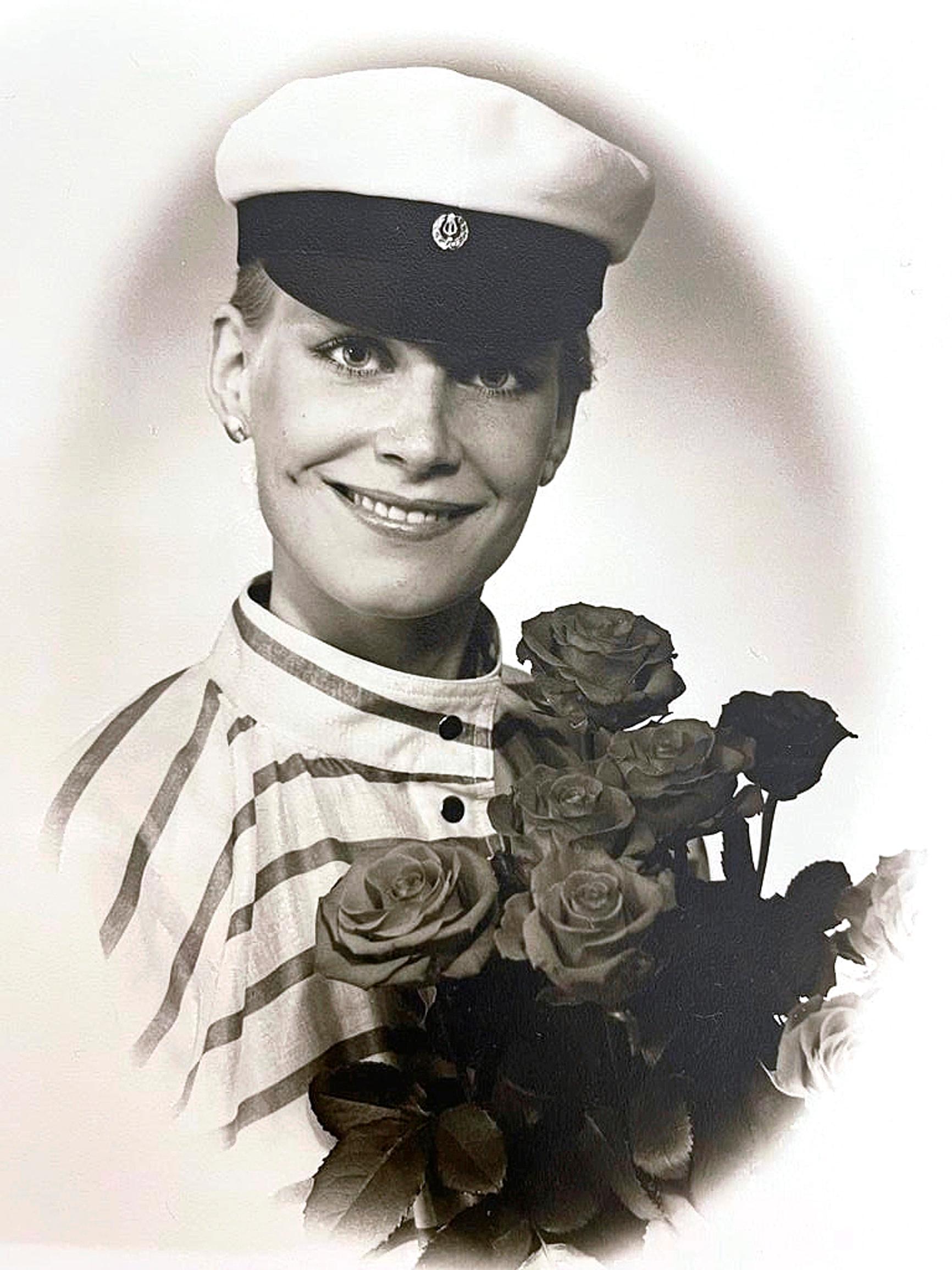 Leena Harkimo ylioppilaskuva