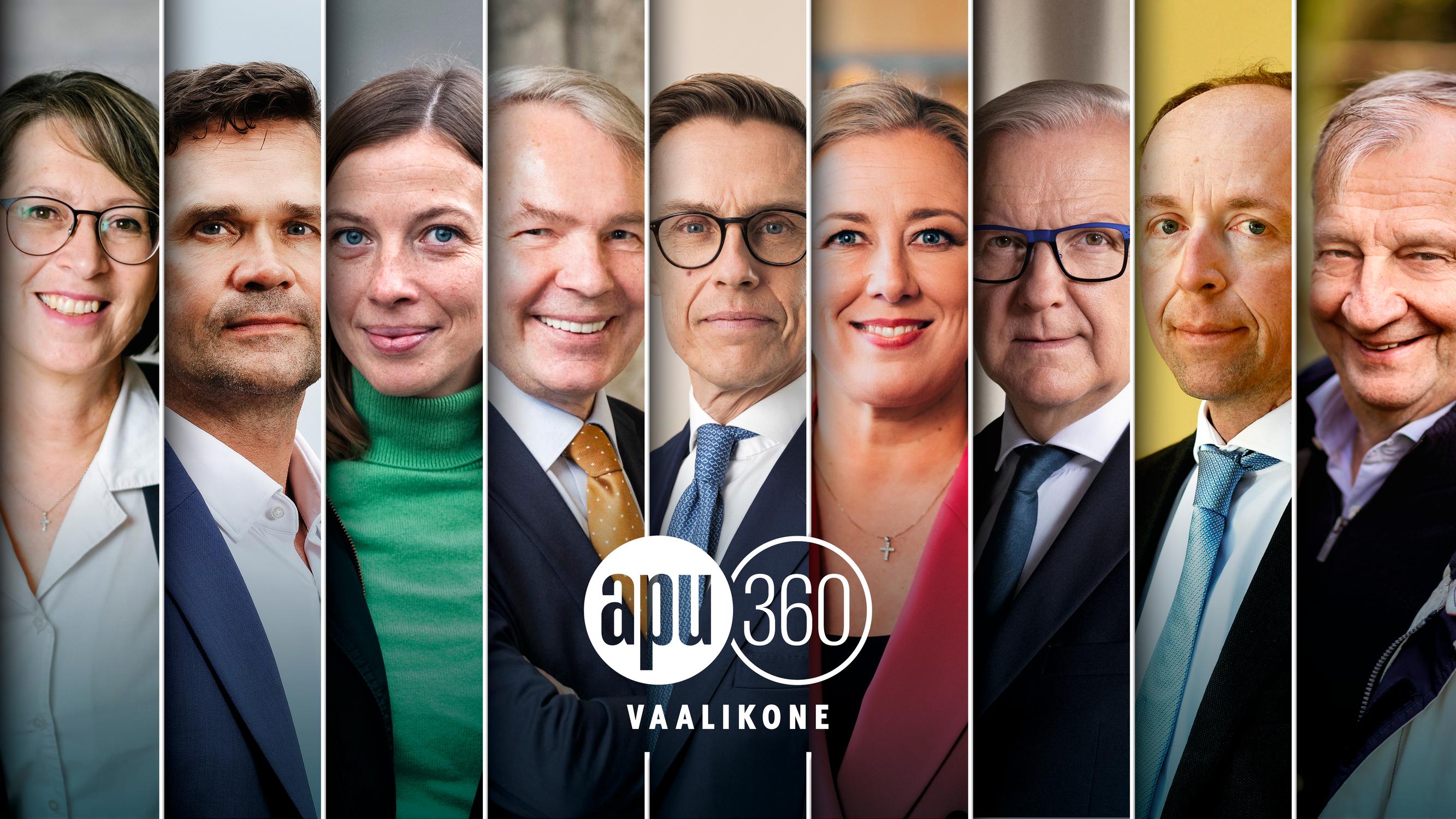 Apu360:n vaalikone auttaa löytämään presidenttiehdokkaan
