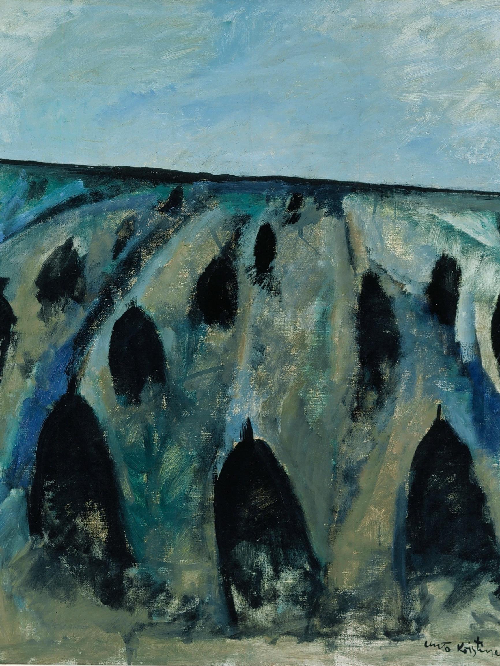 Kuhilaiden kadonneet kesäiset hetket: Unto Koistisen maalaus ikuisti kansallismaiseman, jota ei enää ole