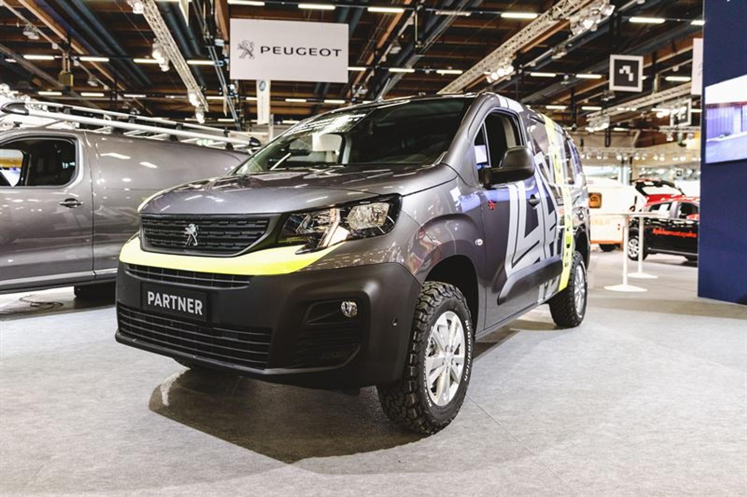 Uudesta Peugeot Partnerista saatavilla nyt myös nelivetomalli