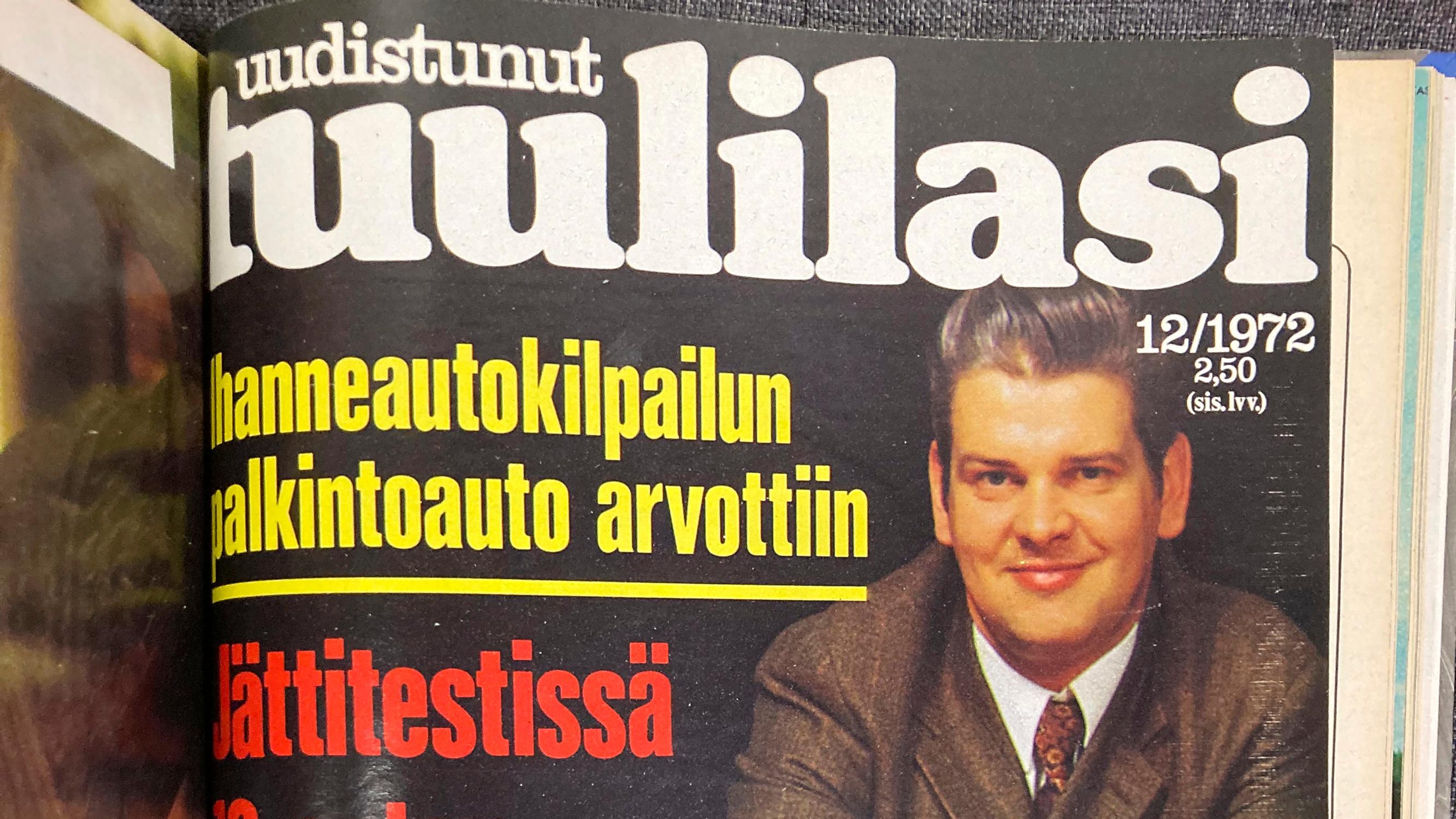 Suolaa tielle vai nastat alle? Joulukuun 1972 Tuulilasissa kysymystä pohtivat insinööri Teppo Savolainen ja diplomi-insinööri Veli Markkula keskustelivat 