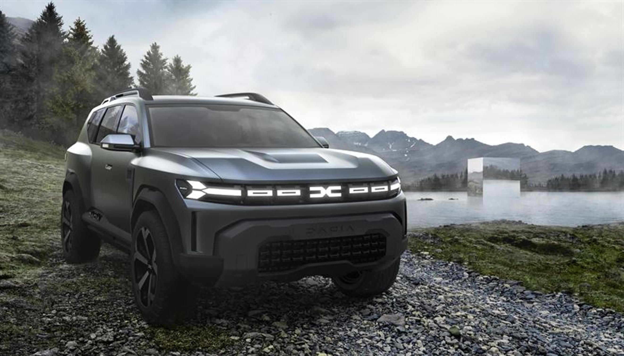 Tässä on uusi konseptimalli – Dacian kaikkien aikojen suurin auto