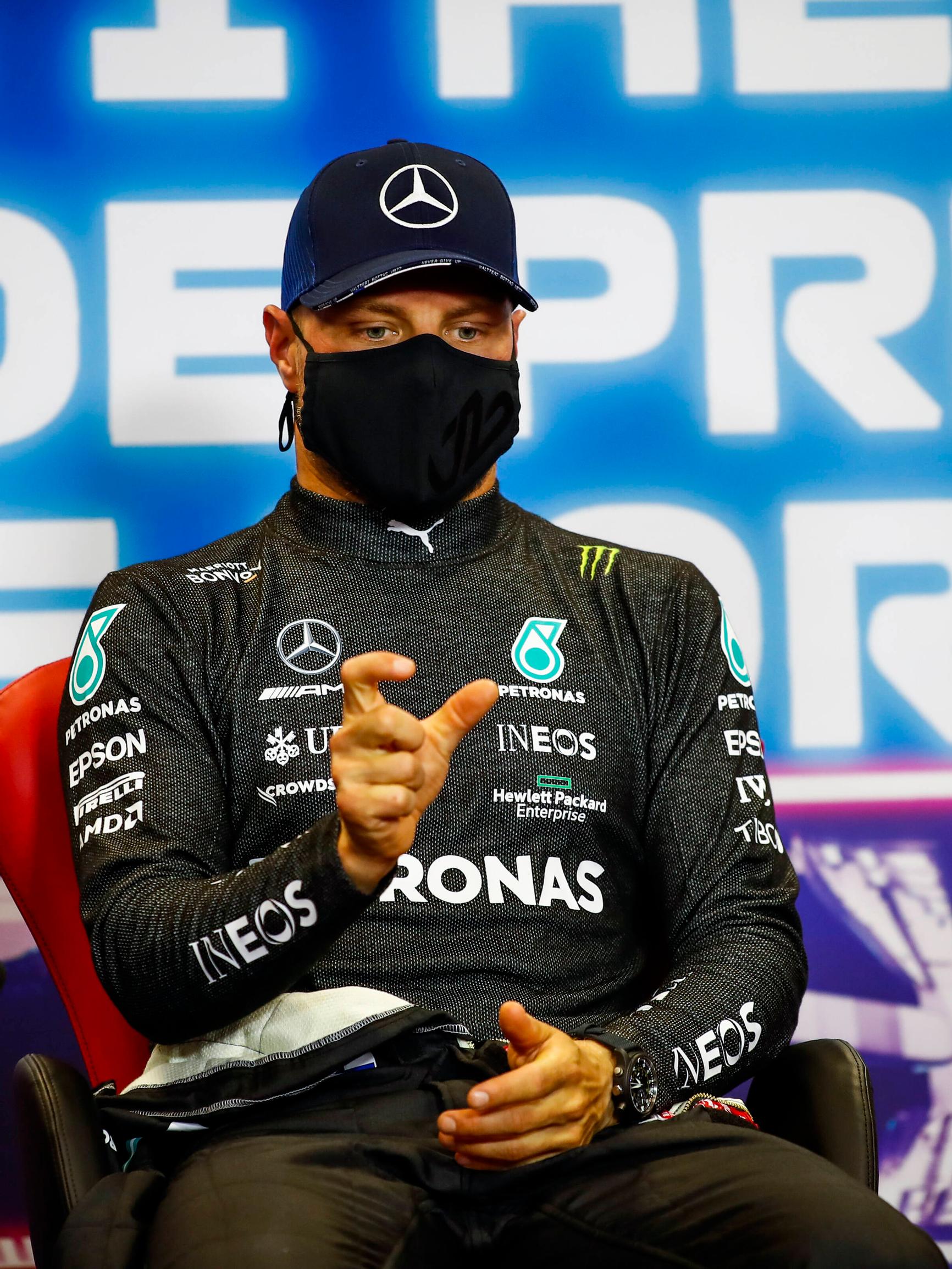 Näin Valtteri Bottas arvioi mahdollisuuksiaan Hamiltonia ja Verstappenia vastaan Portugalin GP:n alla