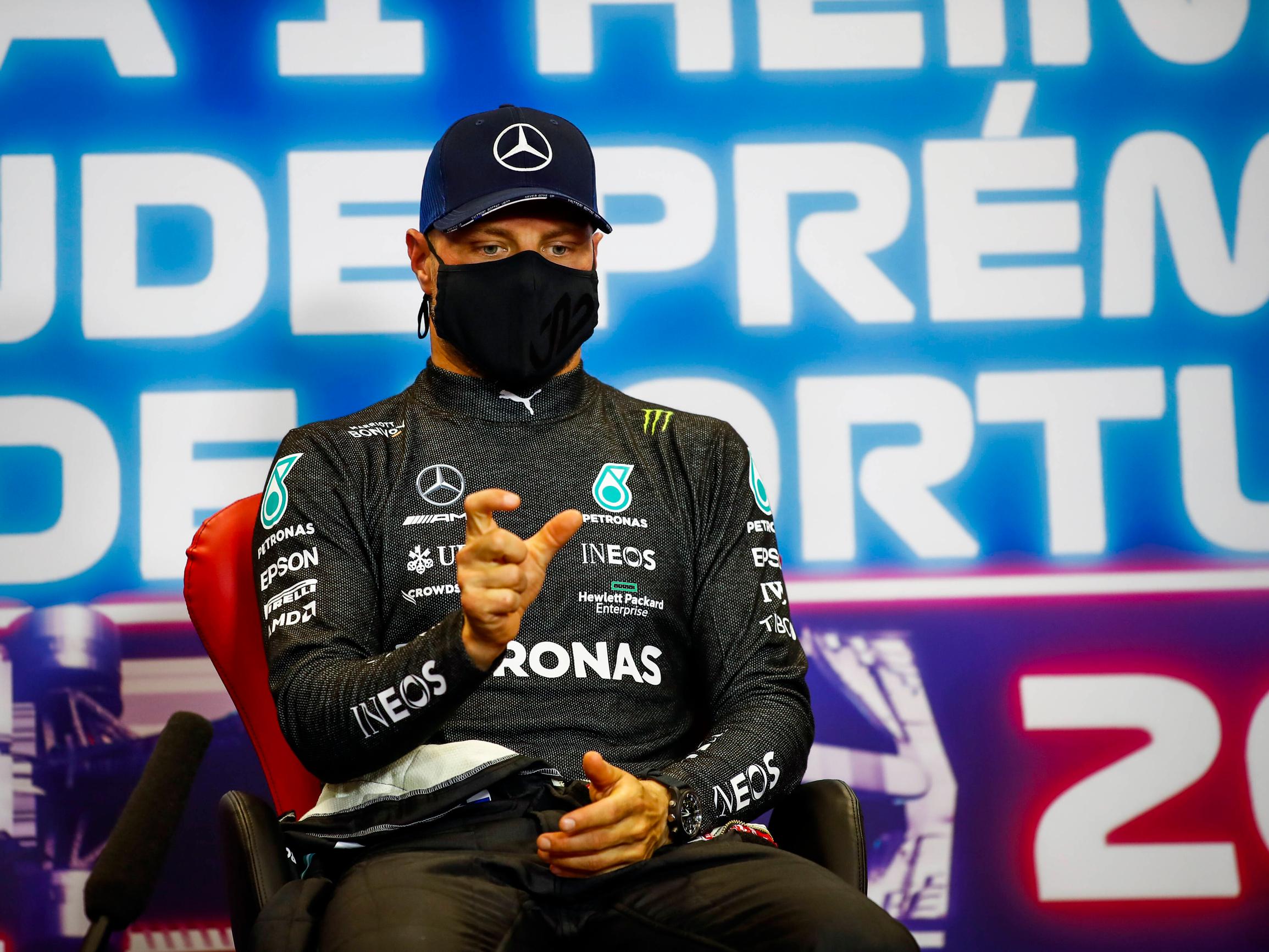 Näin Valtteri Bottas arvioi mahdollisuuksiaan Hamiltonia ja Verstappenia vastaan Portugalin GP:n alla