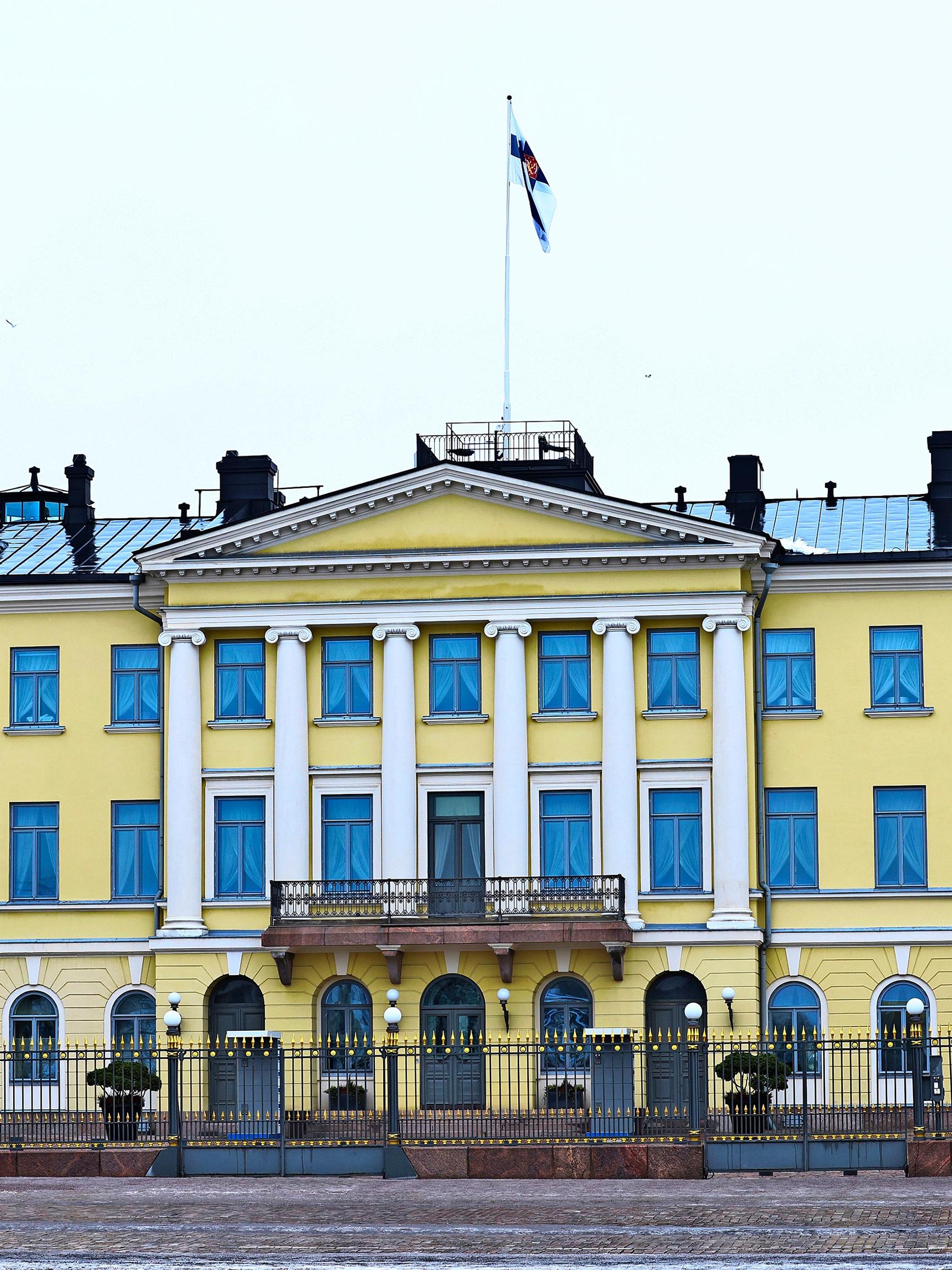 Missä presidentti asuu?
