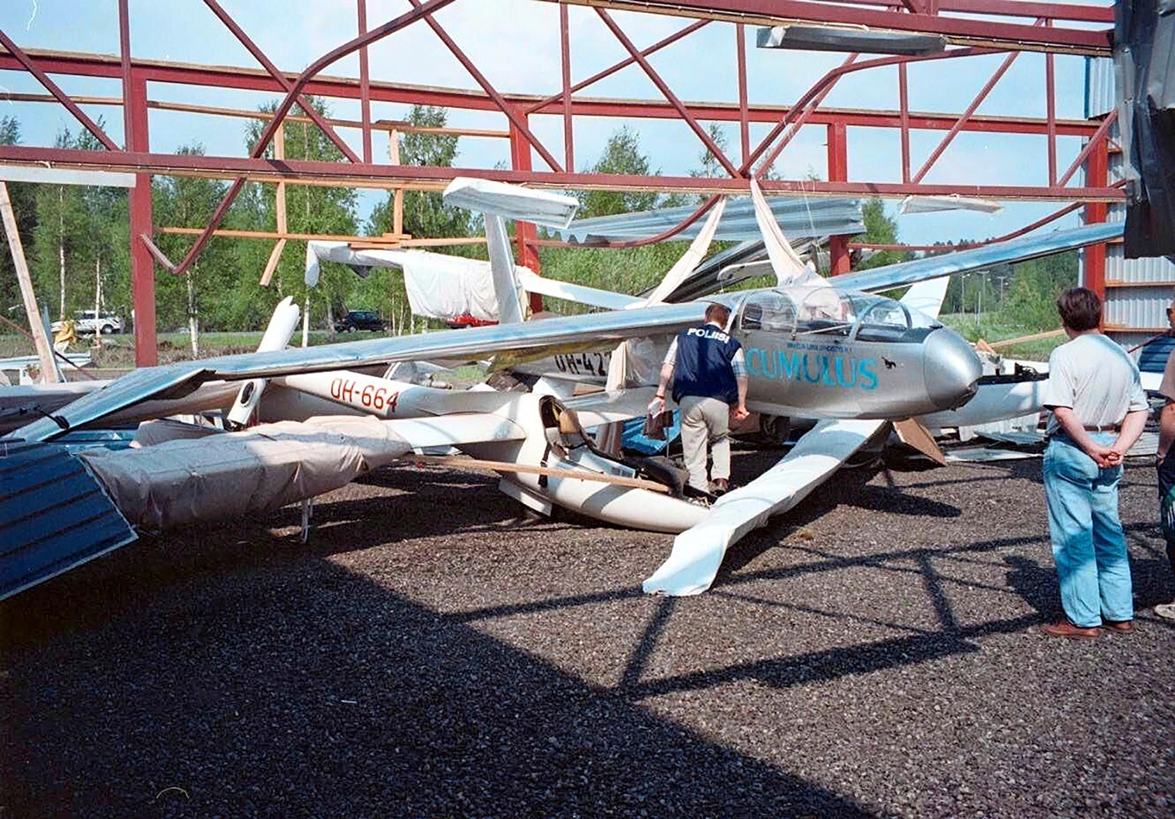 Tornadot eivät ole vain amerikkalainen painajainen, kuten mikkeliläiset saivat kauhukseen huomata: ”Se pyörimisnopeus on käsittämätön”