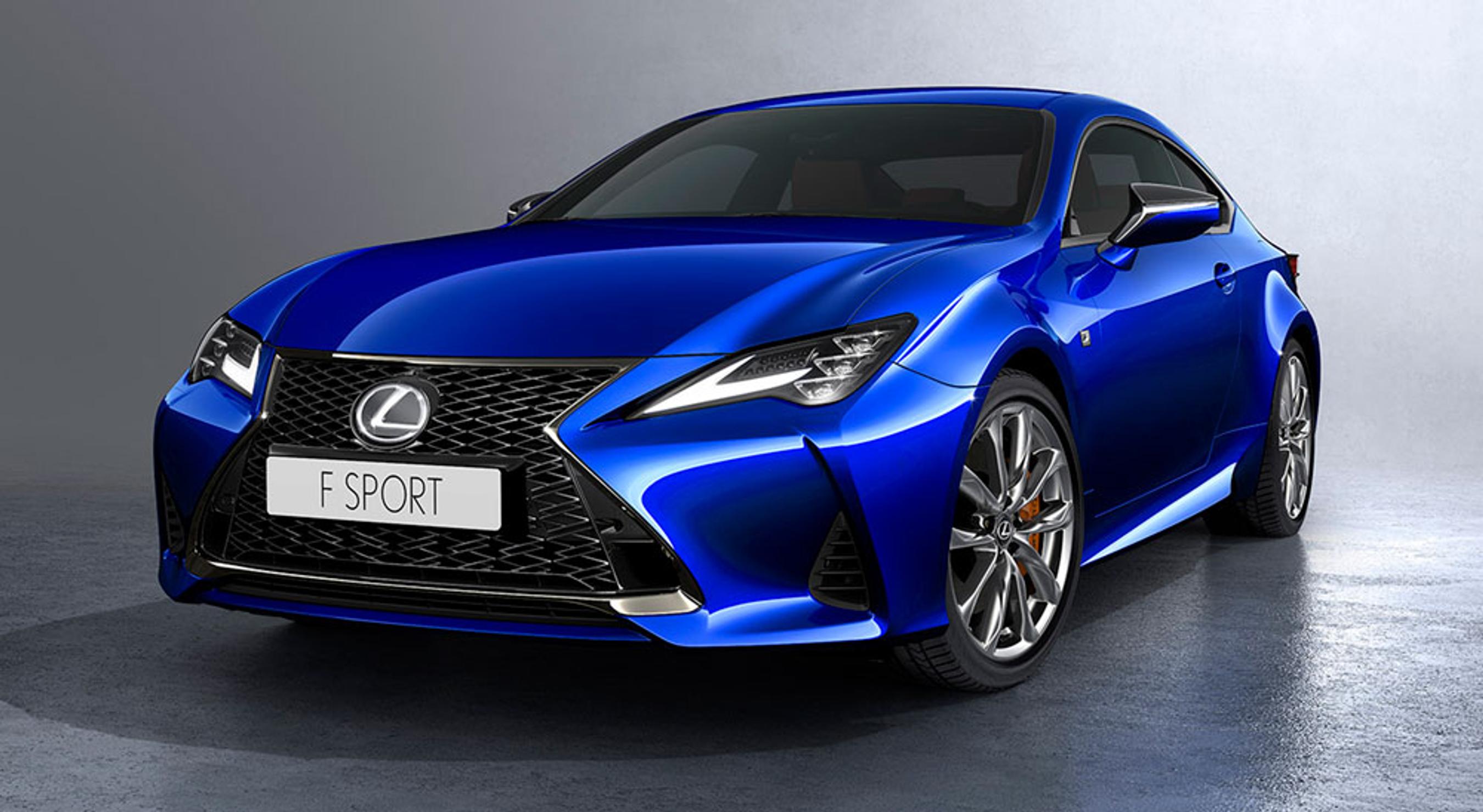 Lexus julkisti kuvat uudesta RC:stä