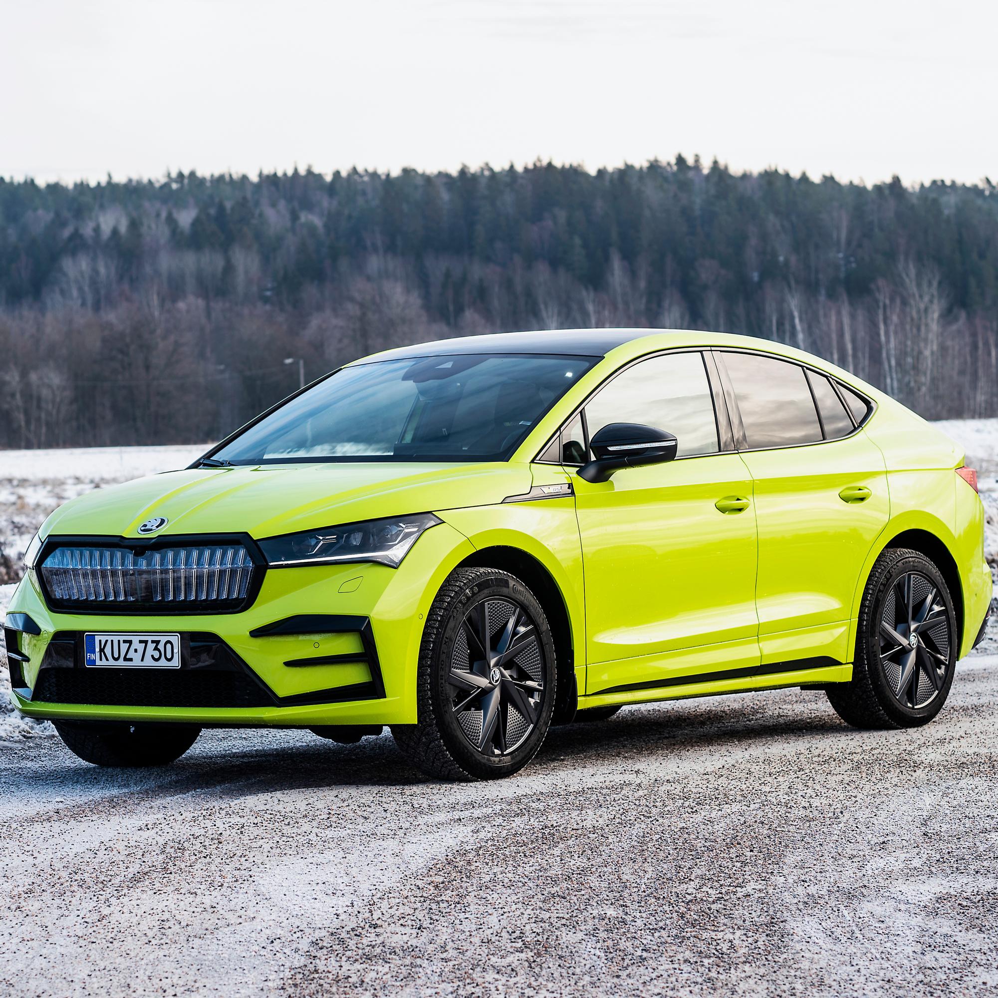 Skoda Enyaq Coupé 80x 4x4 RS IV – Maakuntamatka yhdellä latauksella
