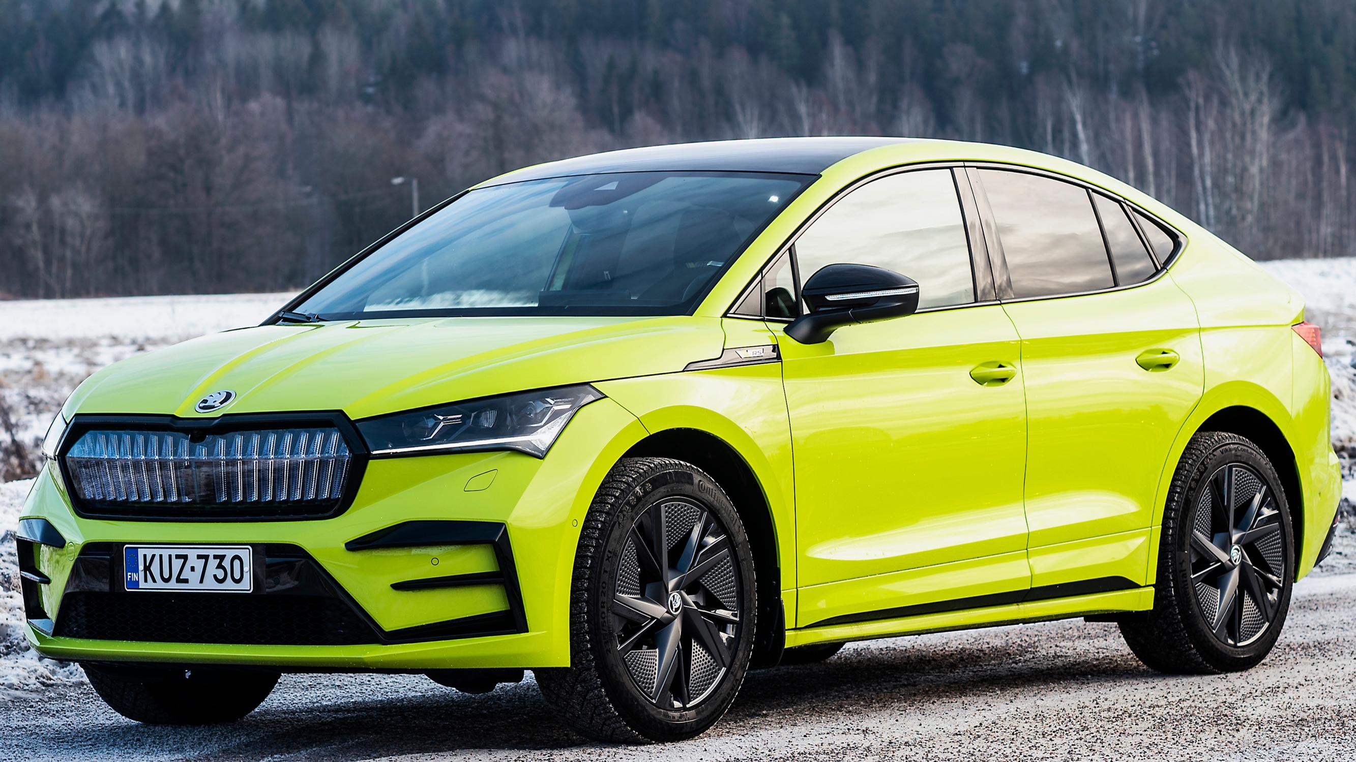 Skoda Enyaq Coupé 80x 4x4 RS IV – Maakuntamatka yhdellä latauksella