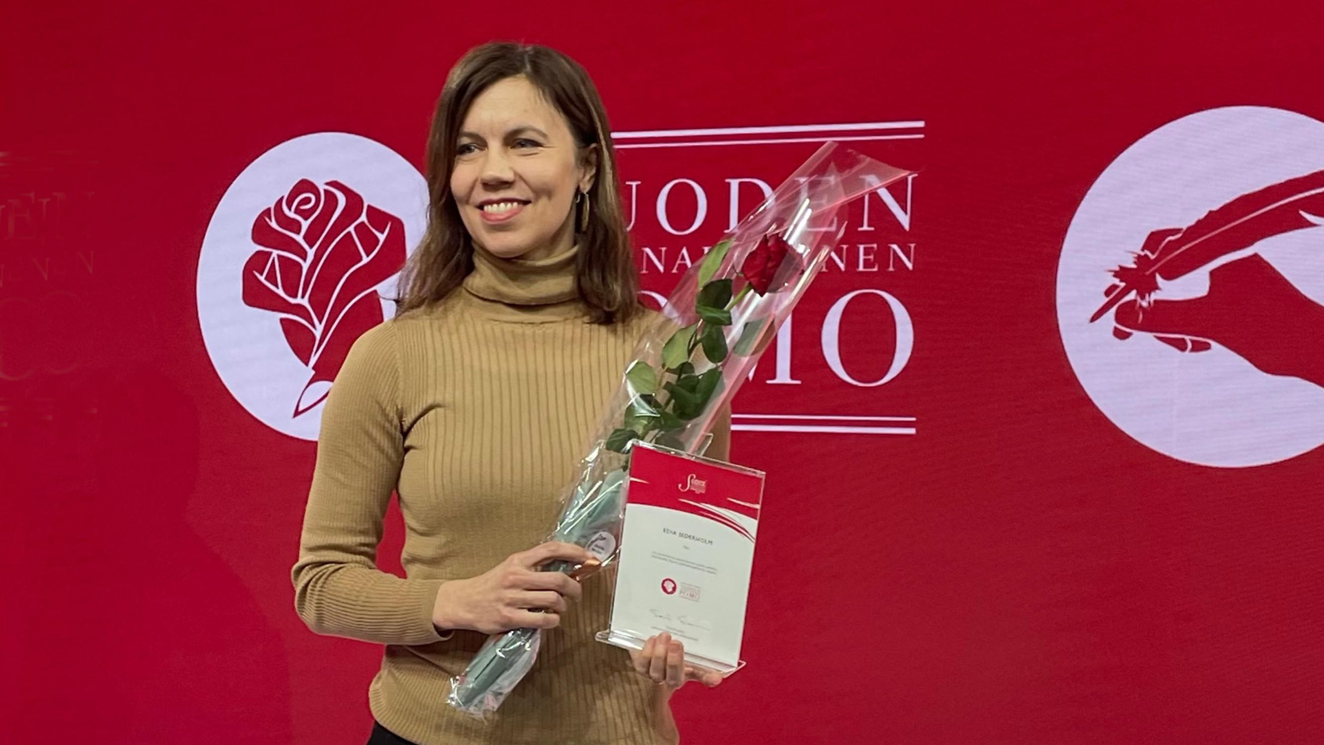 Suuren journalistipalkinnon ehdokkaat julki: Avun Eeva Sederholm ehdolla vuoden pomoksi