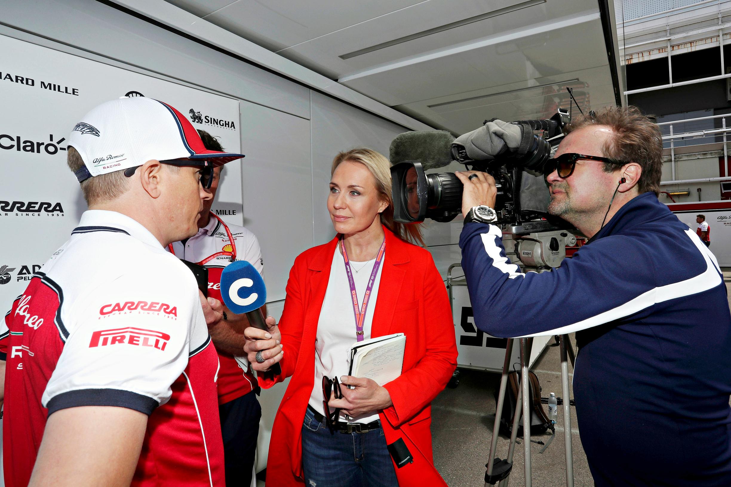 Mervi Kallio haastattelee F1-supertähtiä: "Kimin mielialat ovat aina arvoitus"